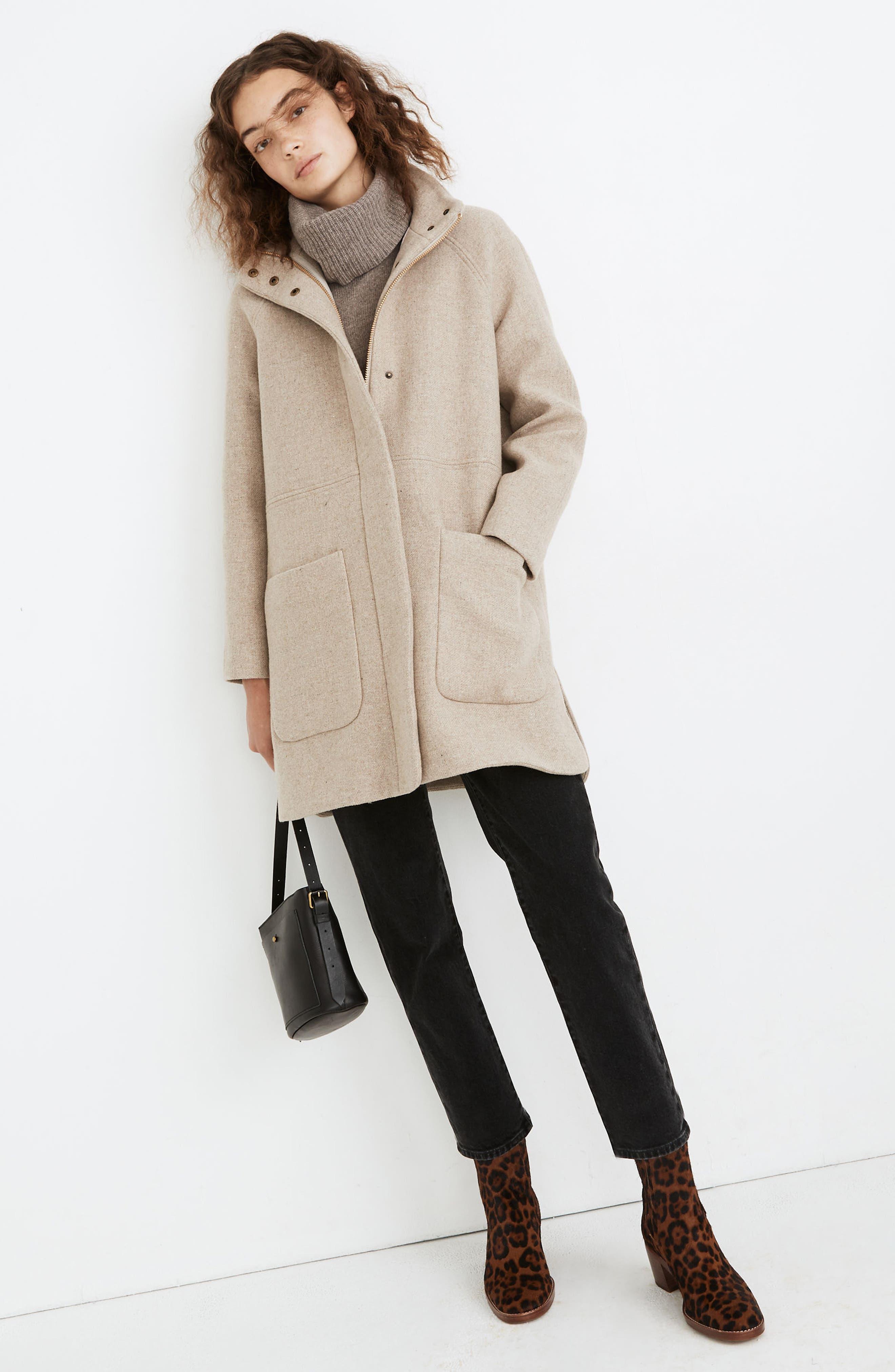 Cocoon coat madewell top