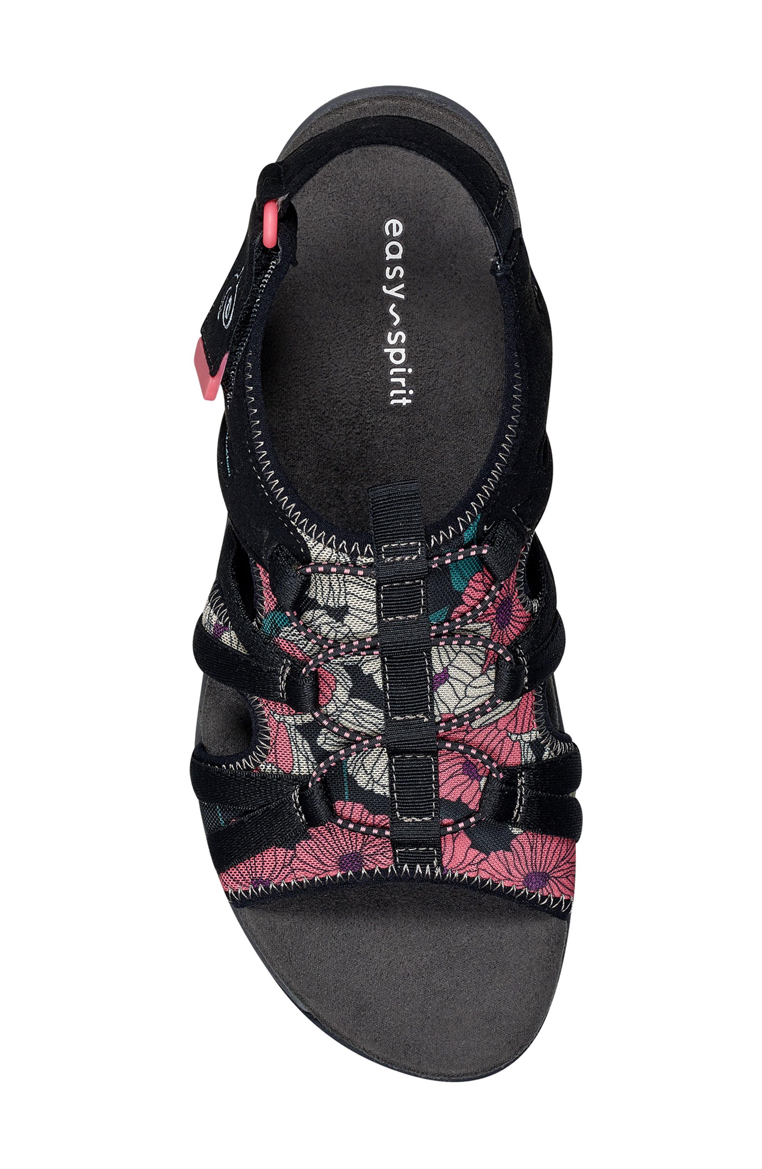 Easy Spirit Spark 2 Slingback Sandal in Black | Lyst