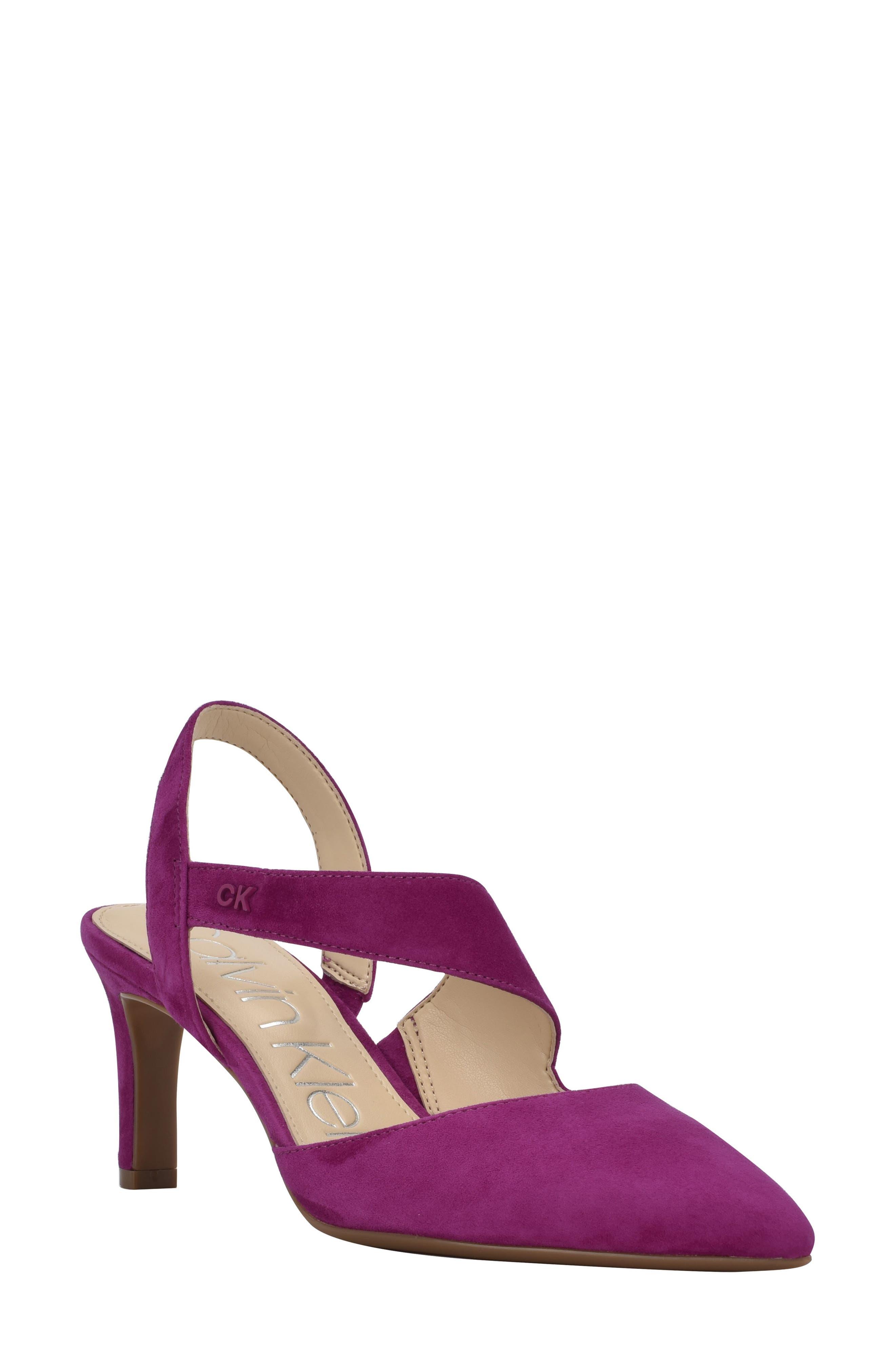 Calvin Klein Larin Pump in Purple Lyst