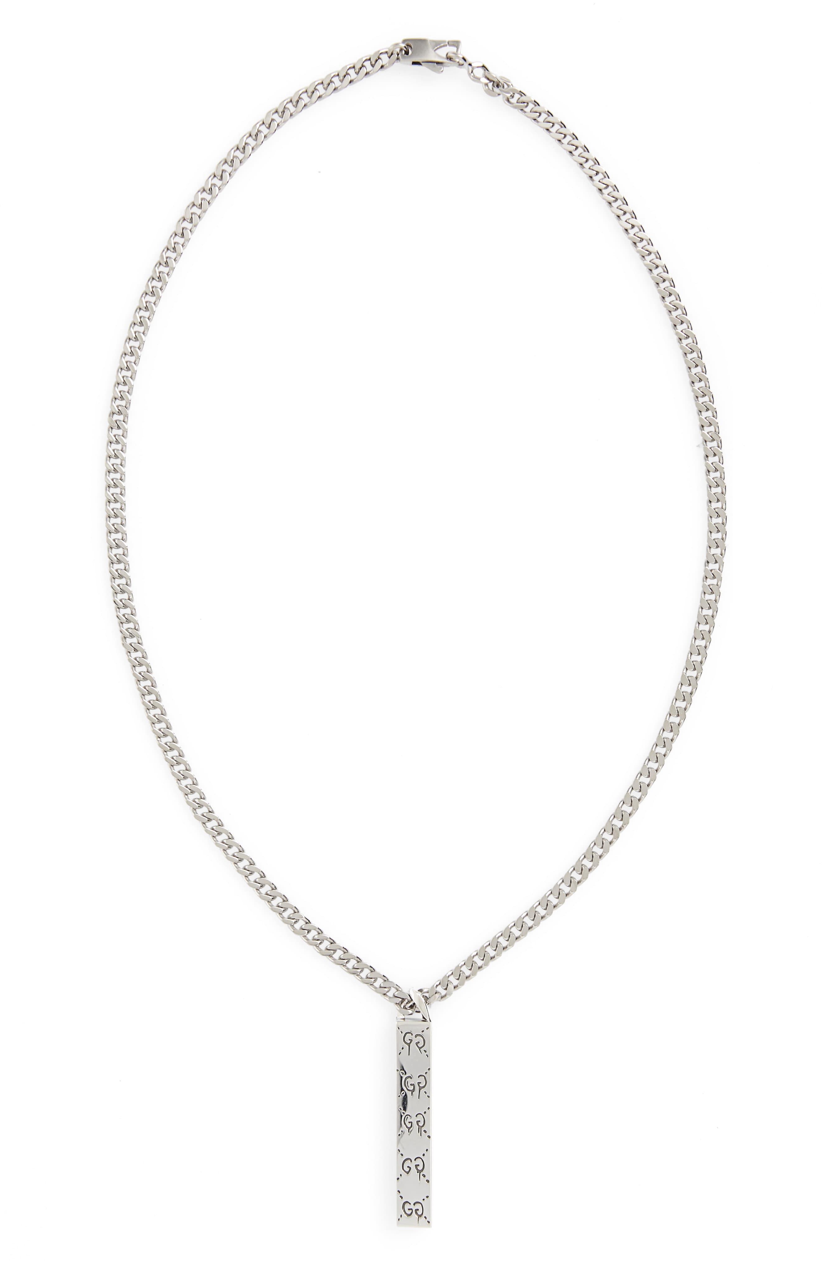 gucci ghost necklace