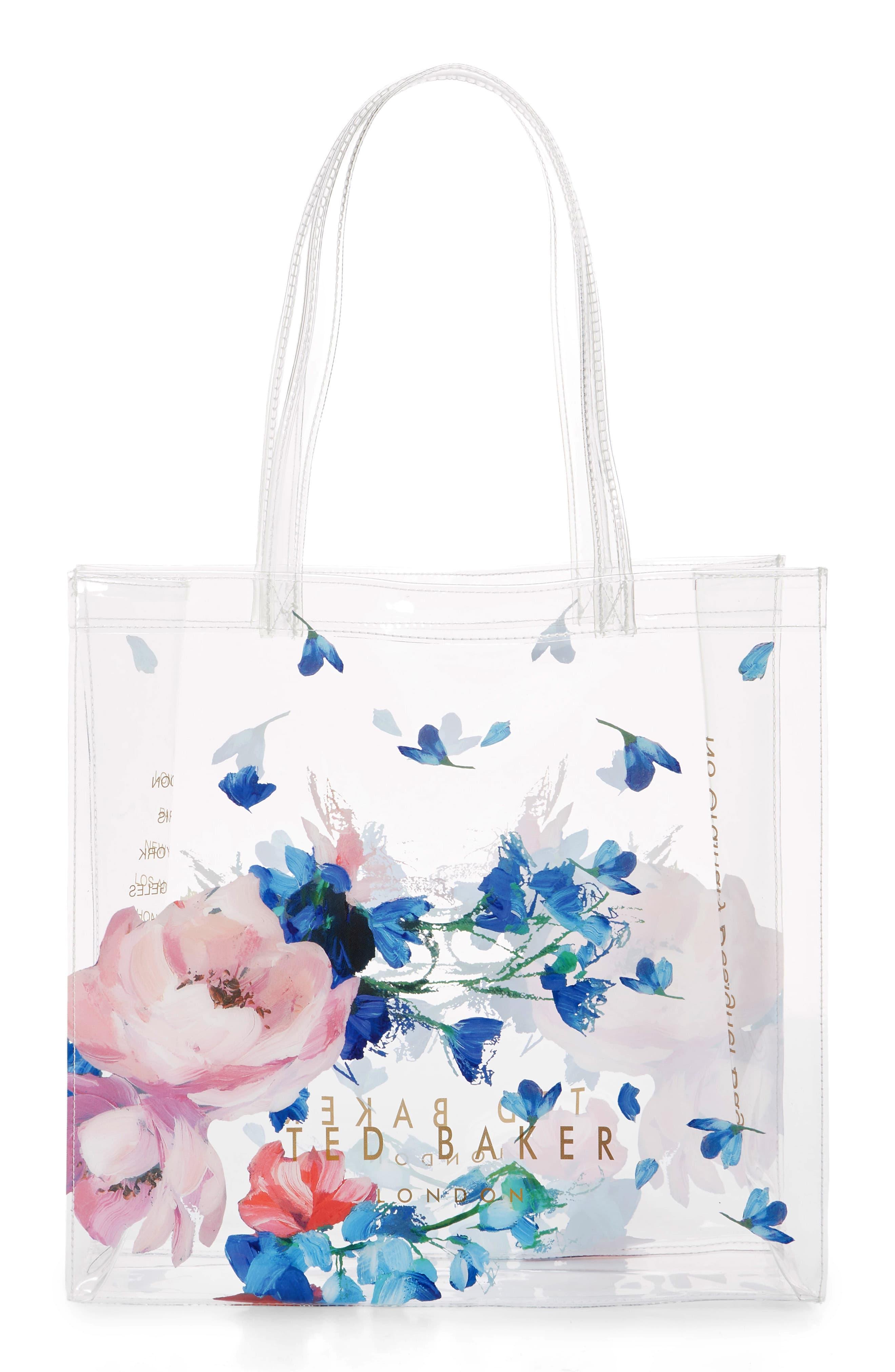 Ted Baker Raspberry Ripple Clear Shoulder Bag Lyst