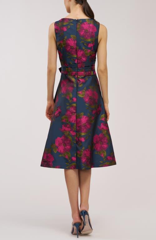chinese dress ladies Elsa Tea Length Dress – Kay Unger