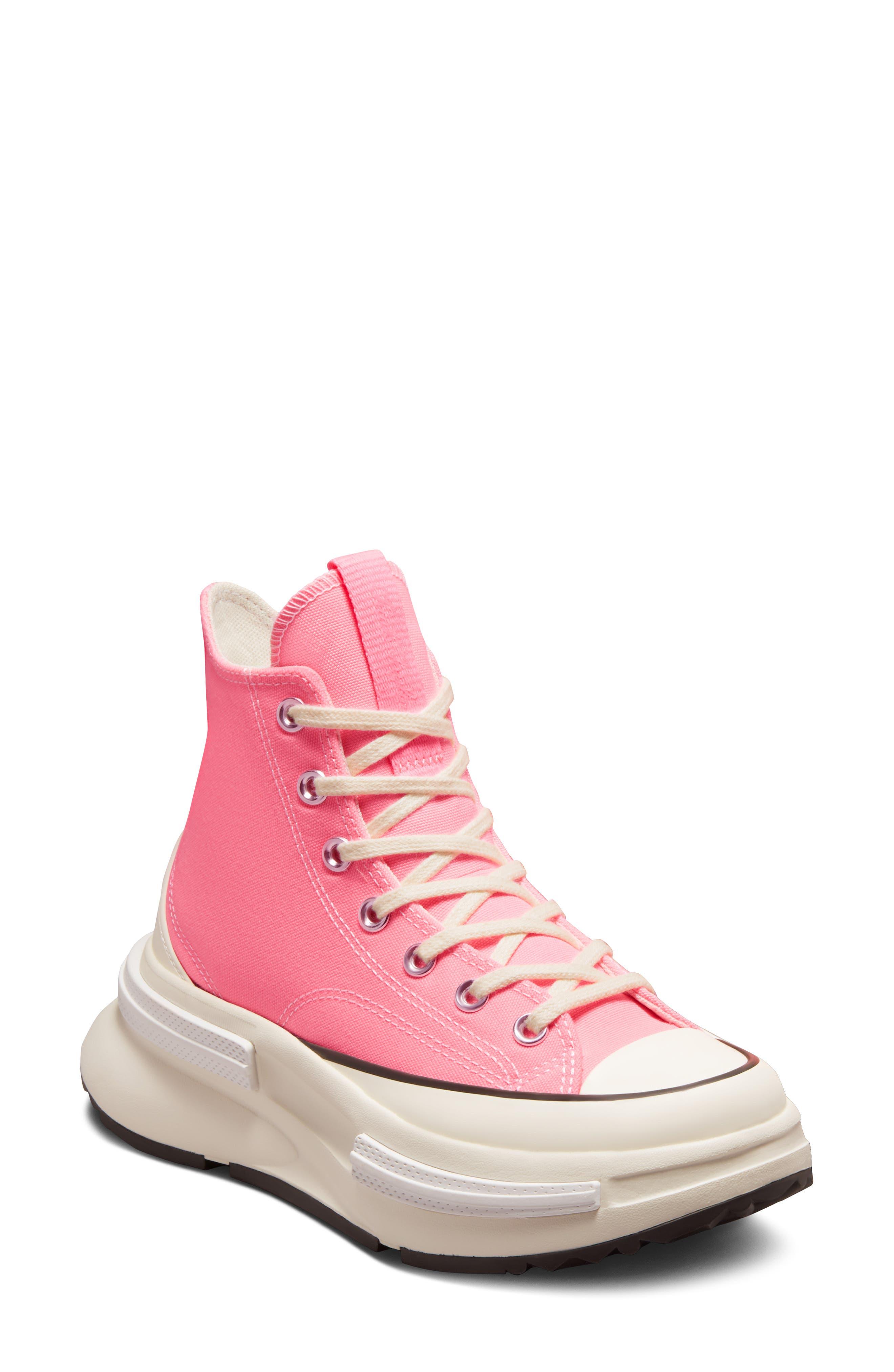 Converse Run Star Legacy Cx High Top Platform Sneaker in Pink | Lyst