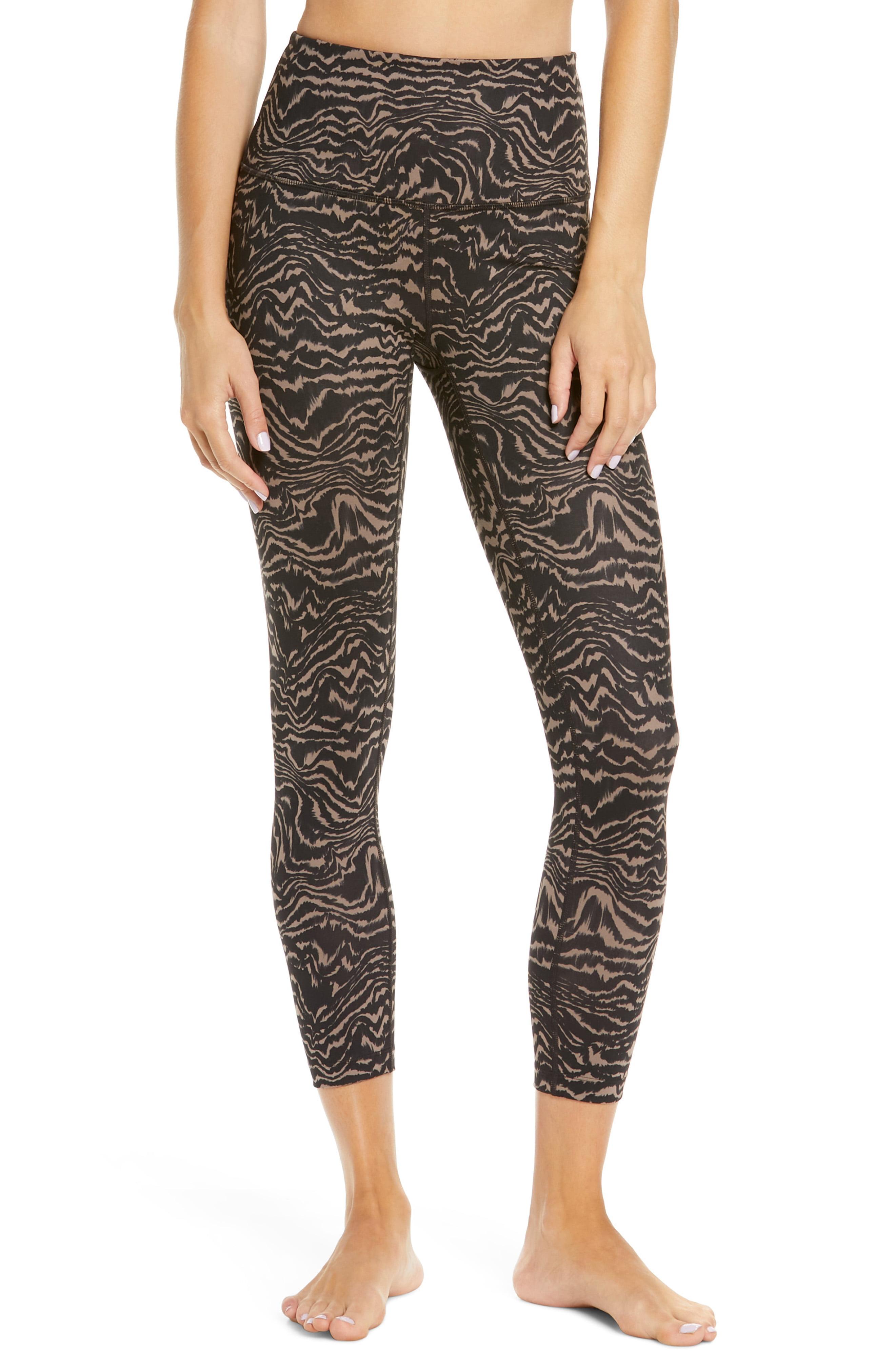 Zella Studio Lite High Waist Print 7/8 Leggings Lyst