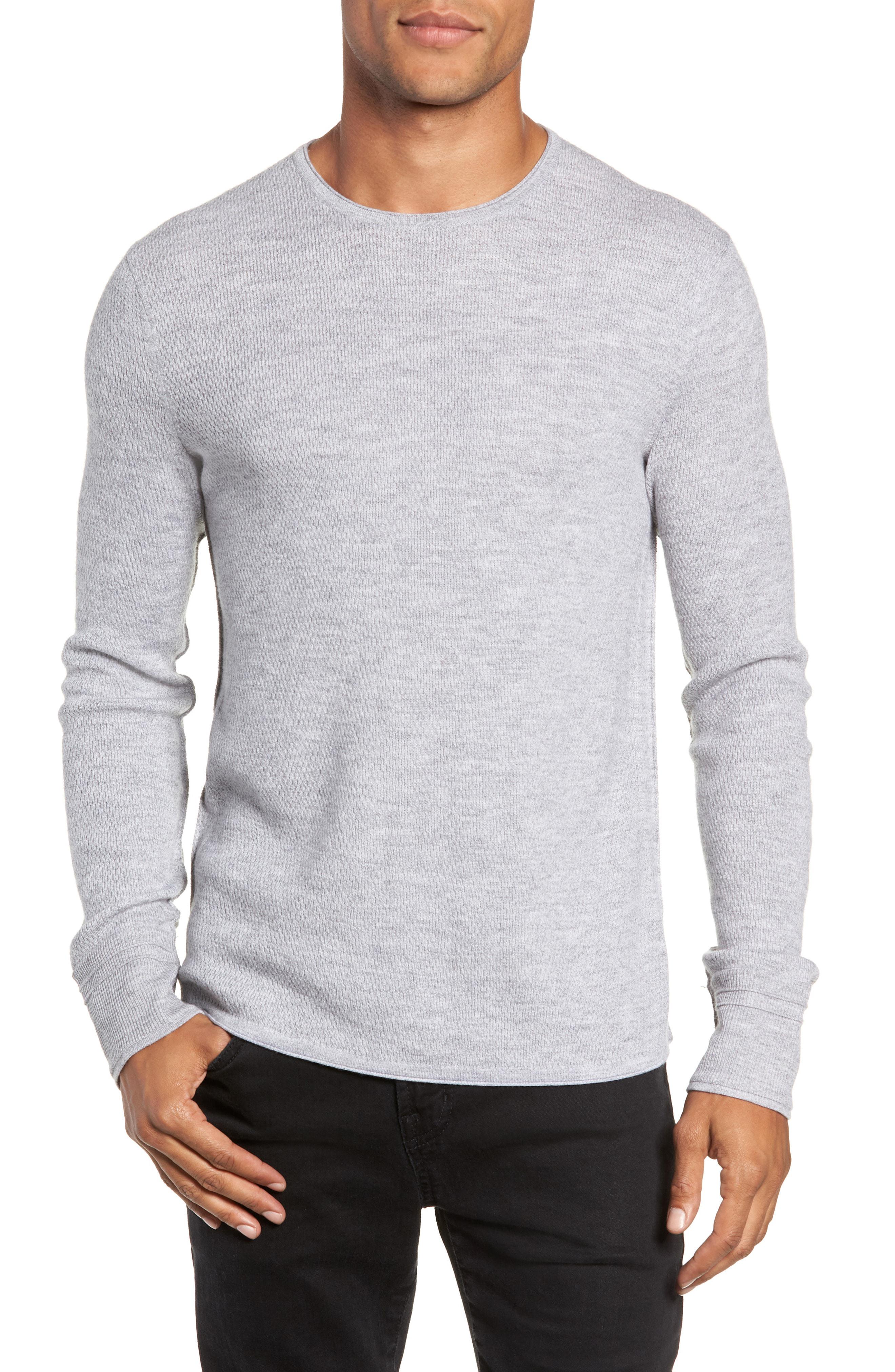 mens rag wool sweater