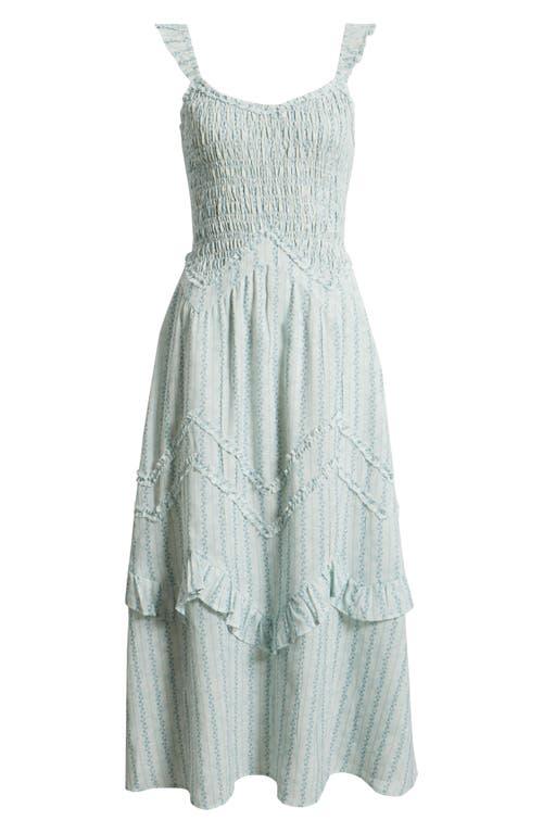 sachin and babi light blue dress Moon River Eyelet Embroidered Mini Dress In Yellow - 80% Off main image 0