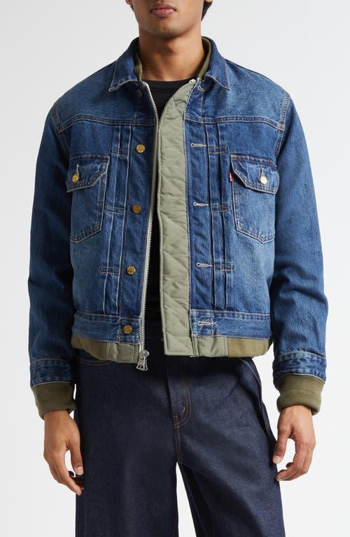 国内発送【sacai】Denim Jacket Levi's sacai Men's Denim Jacketシークエンス2