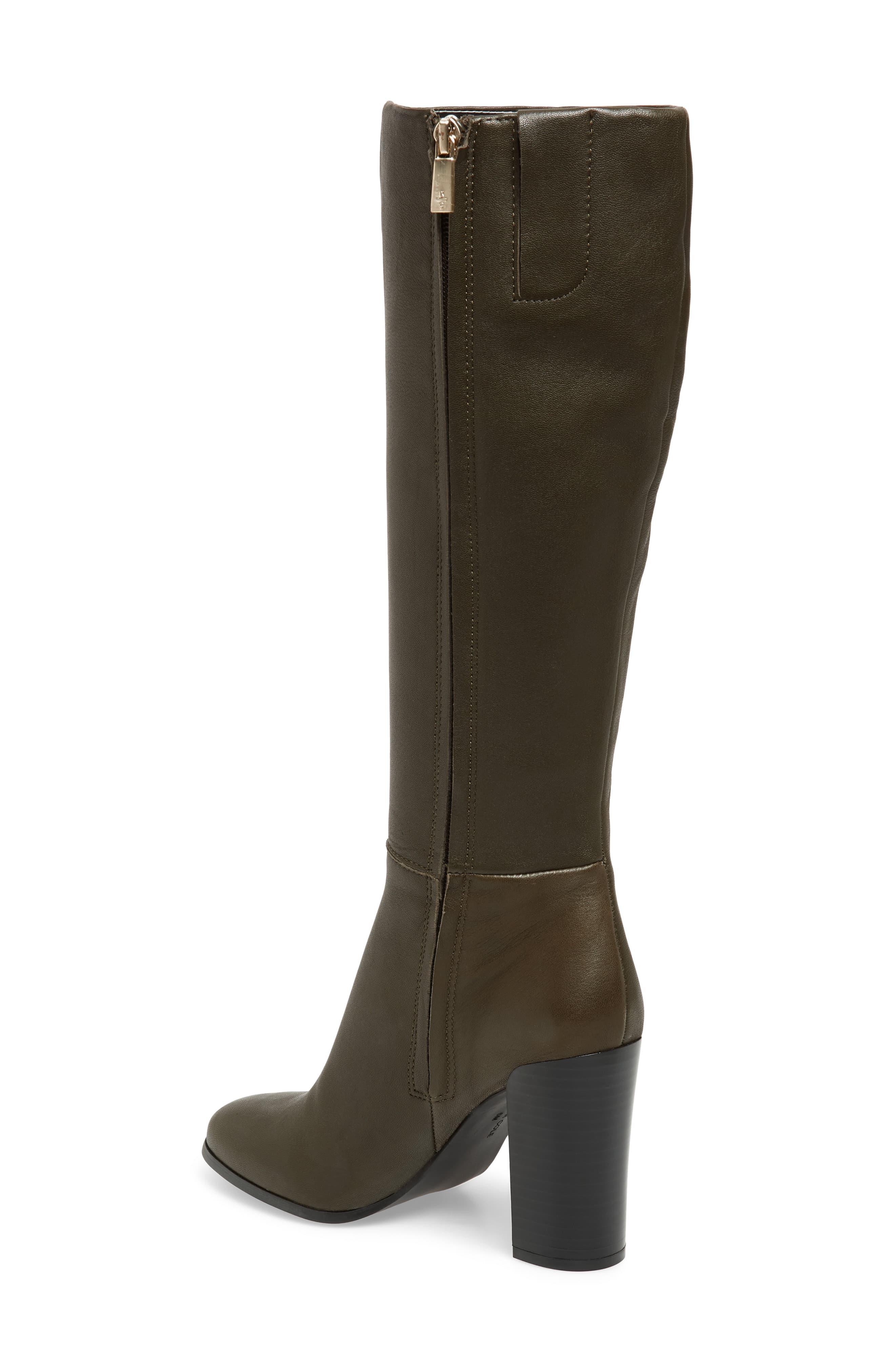 Cole Suede Justin Water Resistant Knee High Boot Lyst