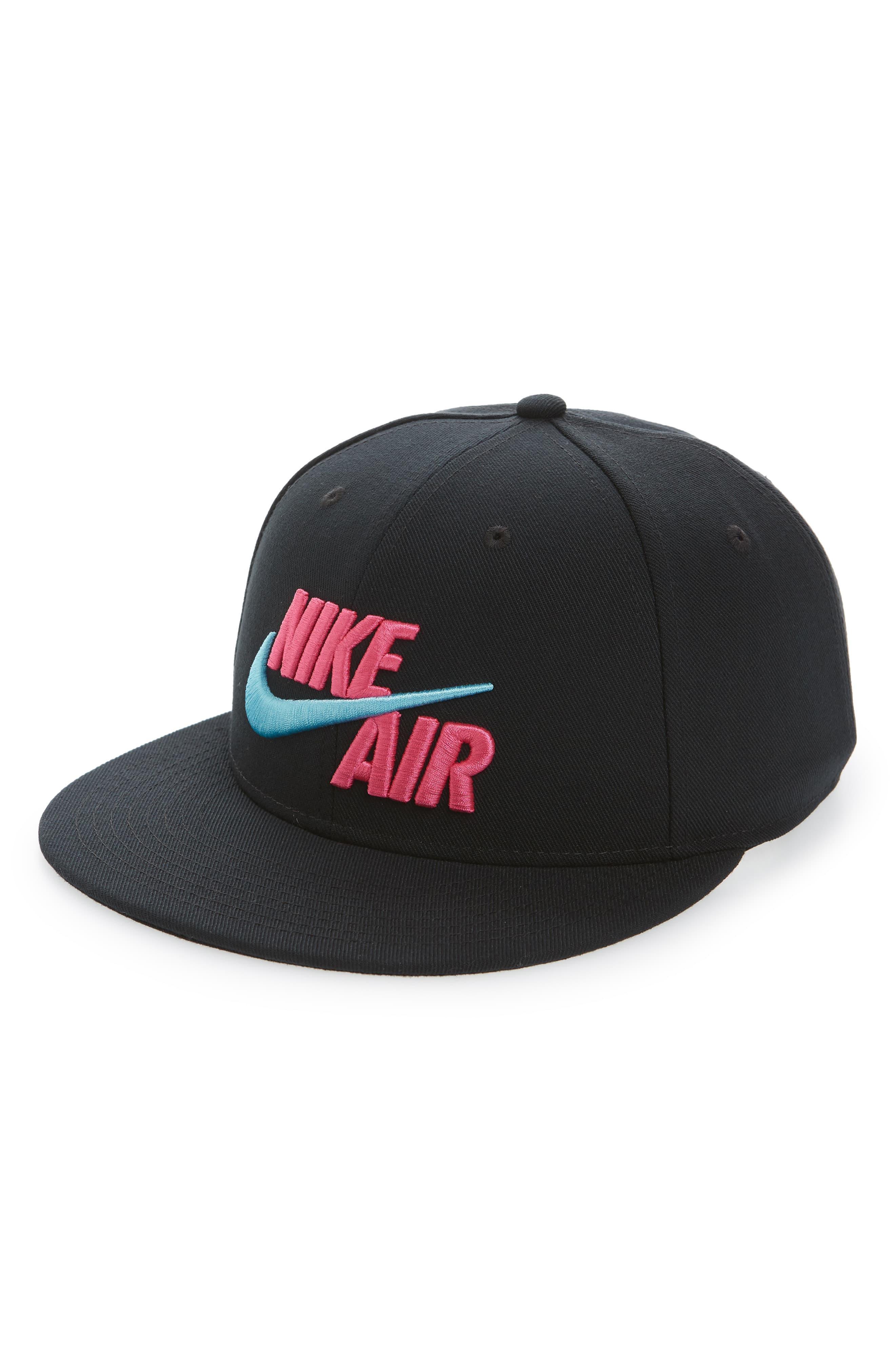 Nike Air True Snapback Baseball Cap in Black for Men - Lyst