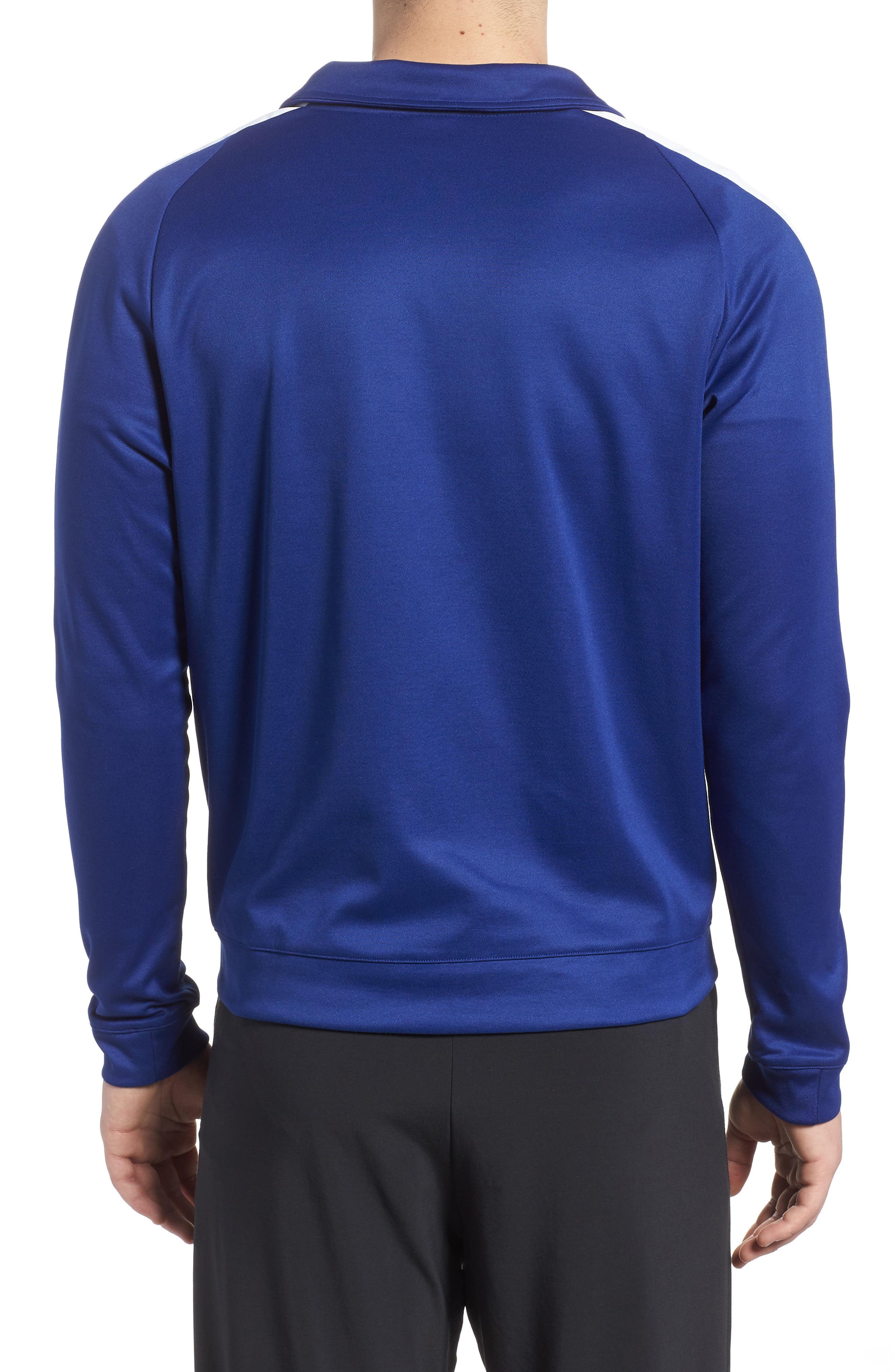 blue nike jacket zip up