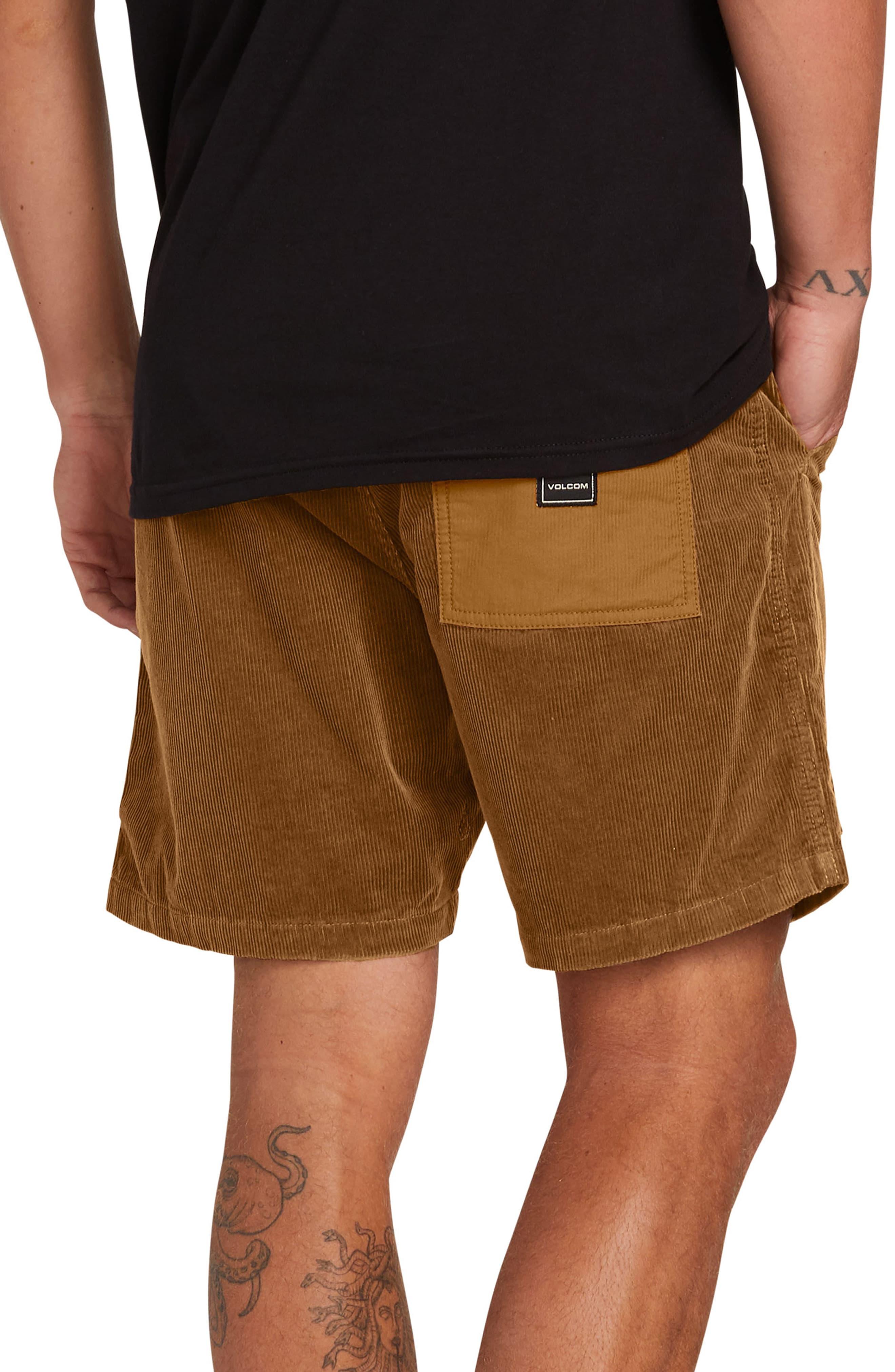 volcom cord shorts