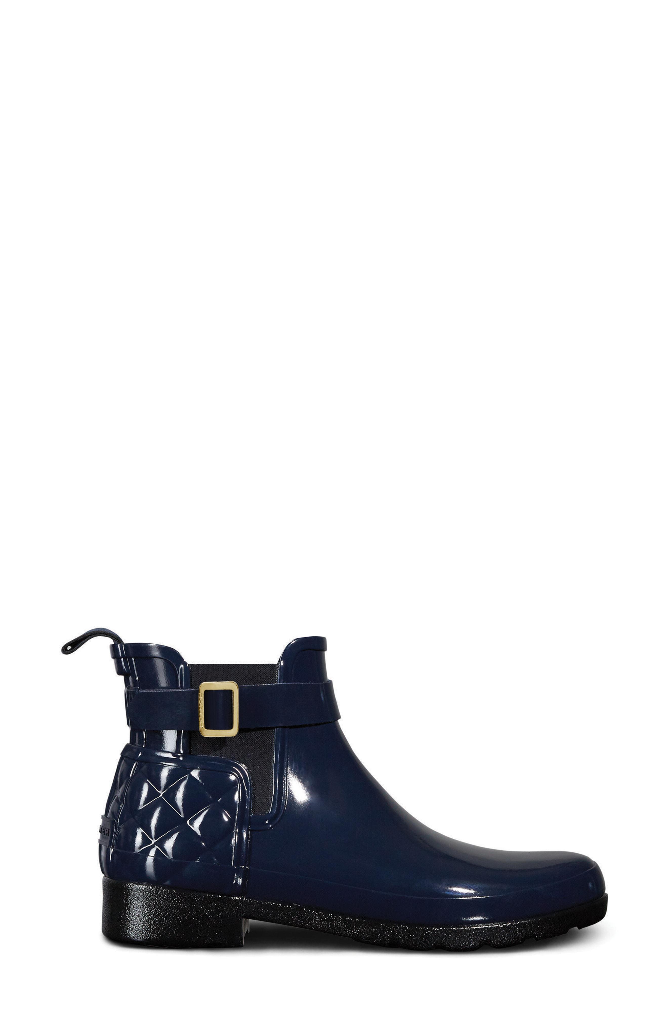 original refined quilted gloss chelsea boot