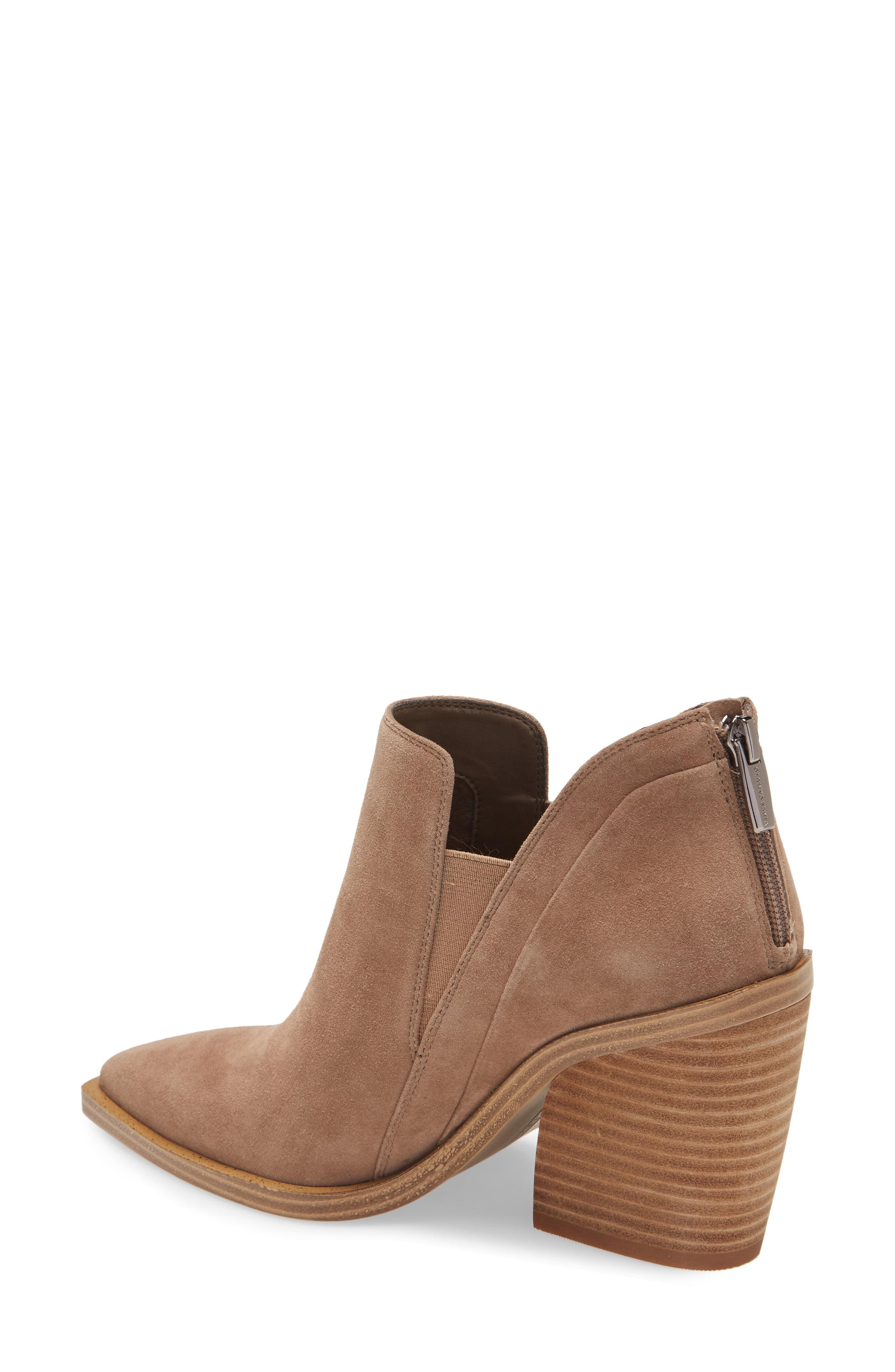 vince camuto gradina block heel bootie