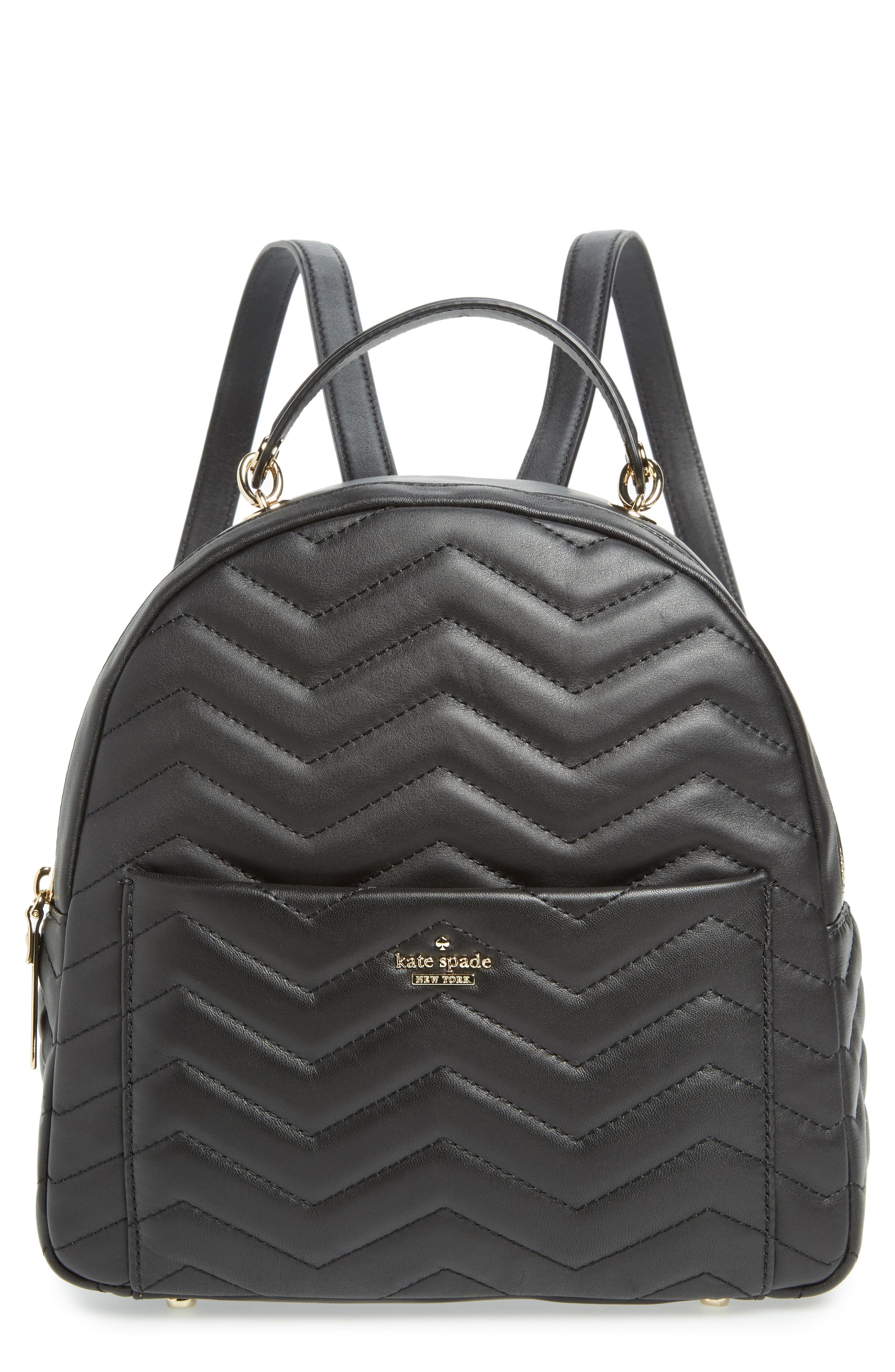 Kate Spade Leather Reese Park Ethel Backpack in Black Lyst