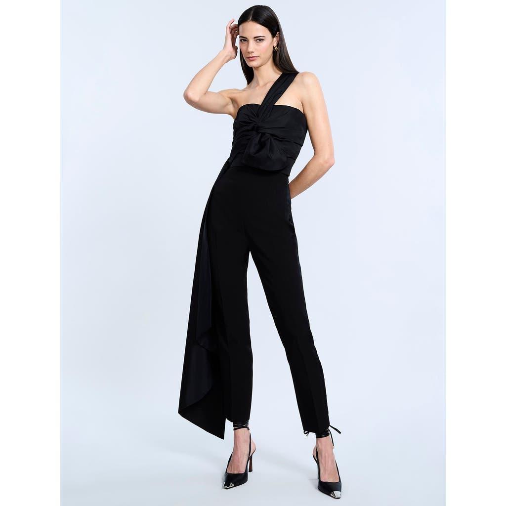 BCBGMAXAZRIA ブラッククロプドパンツ BCBGMAXAZRIA Women's Wide Leg Functional Pocket Pants, Black