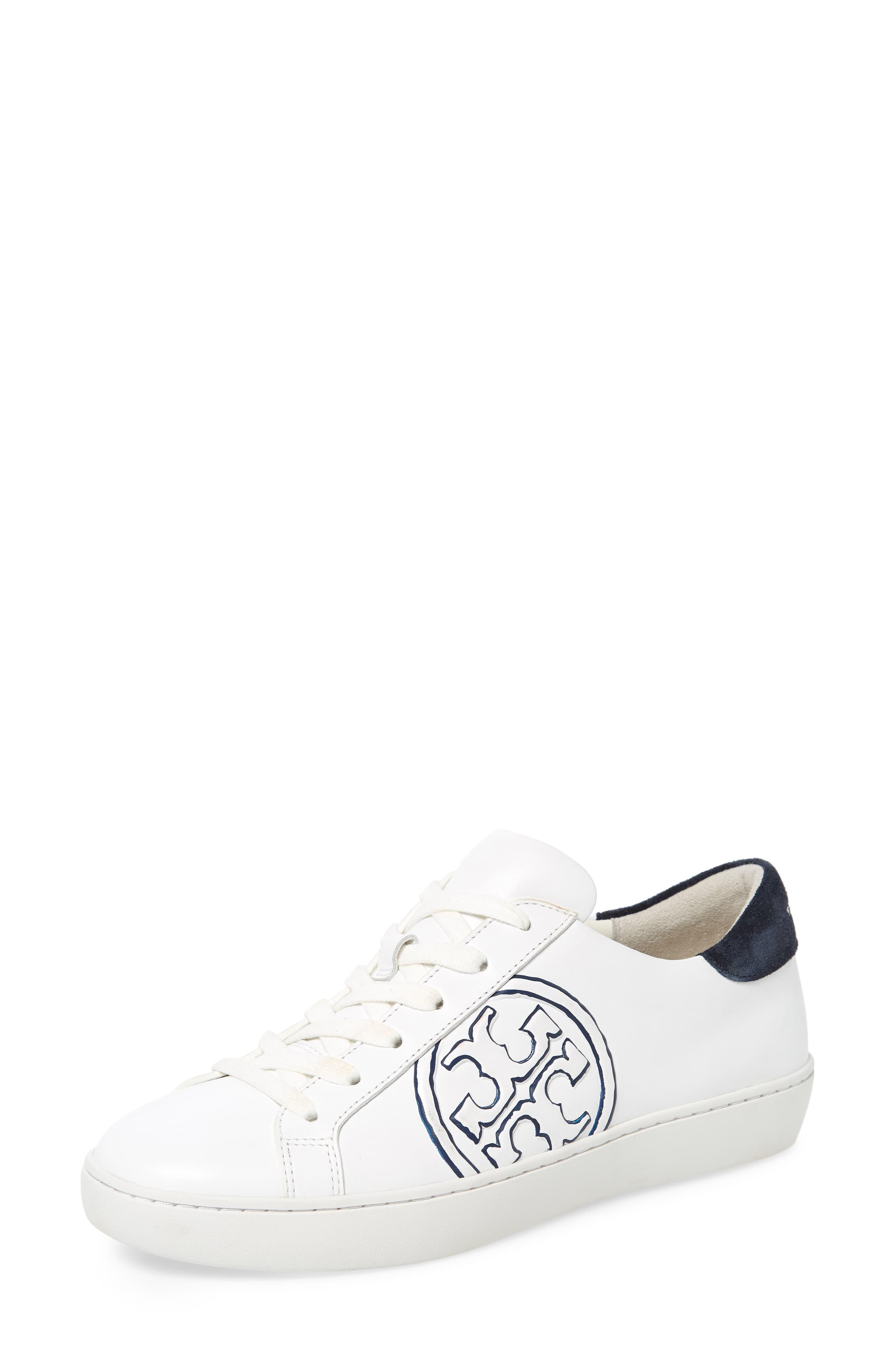 t logo sneaker tory burch
