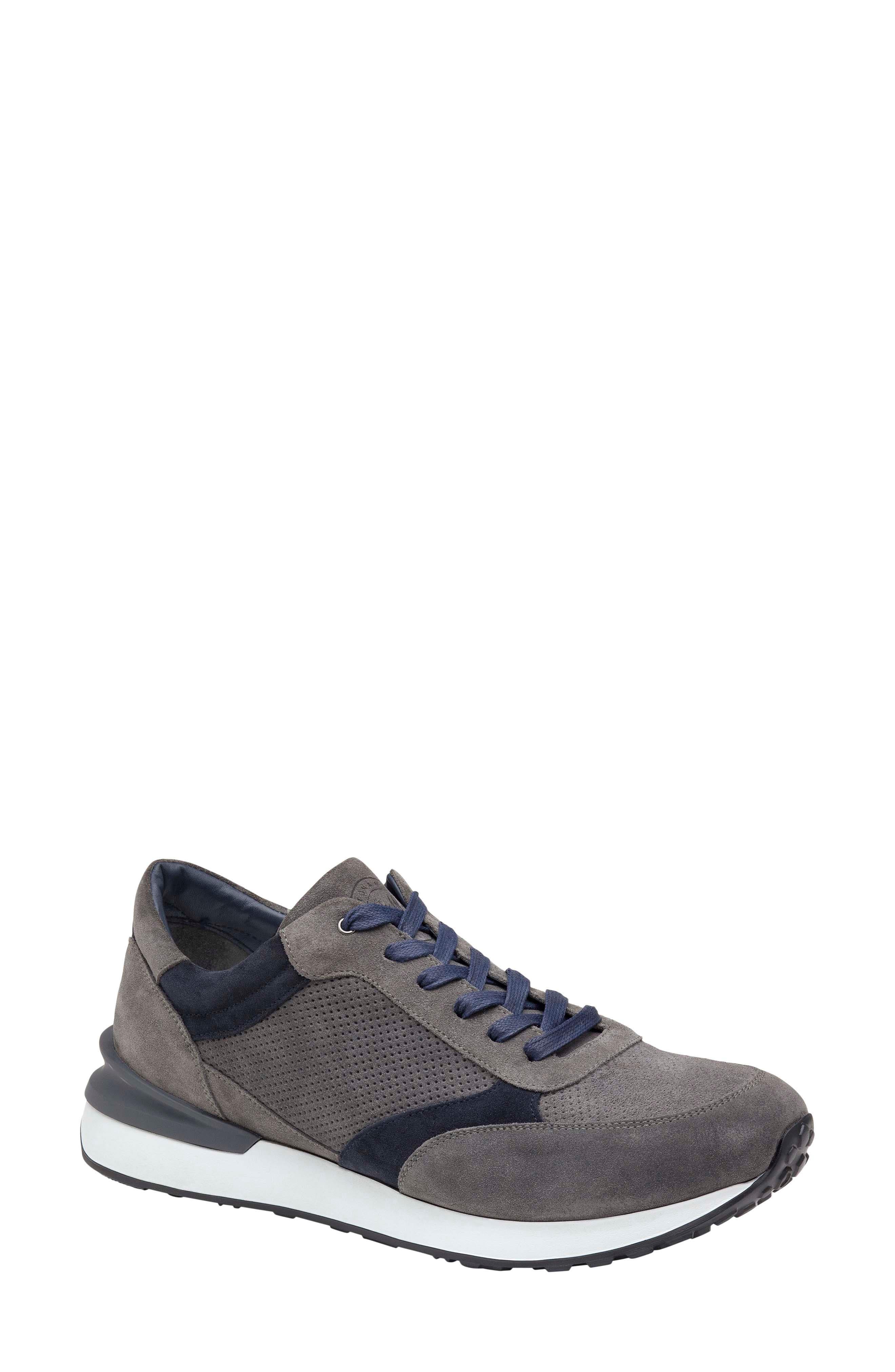 J & M COLLECTION Johnston & Murphy briggs jogger Sneaker in Gray for ...