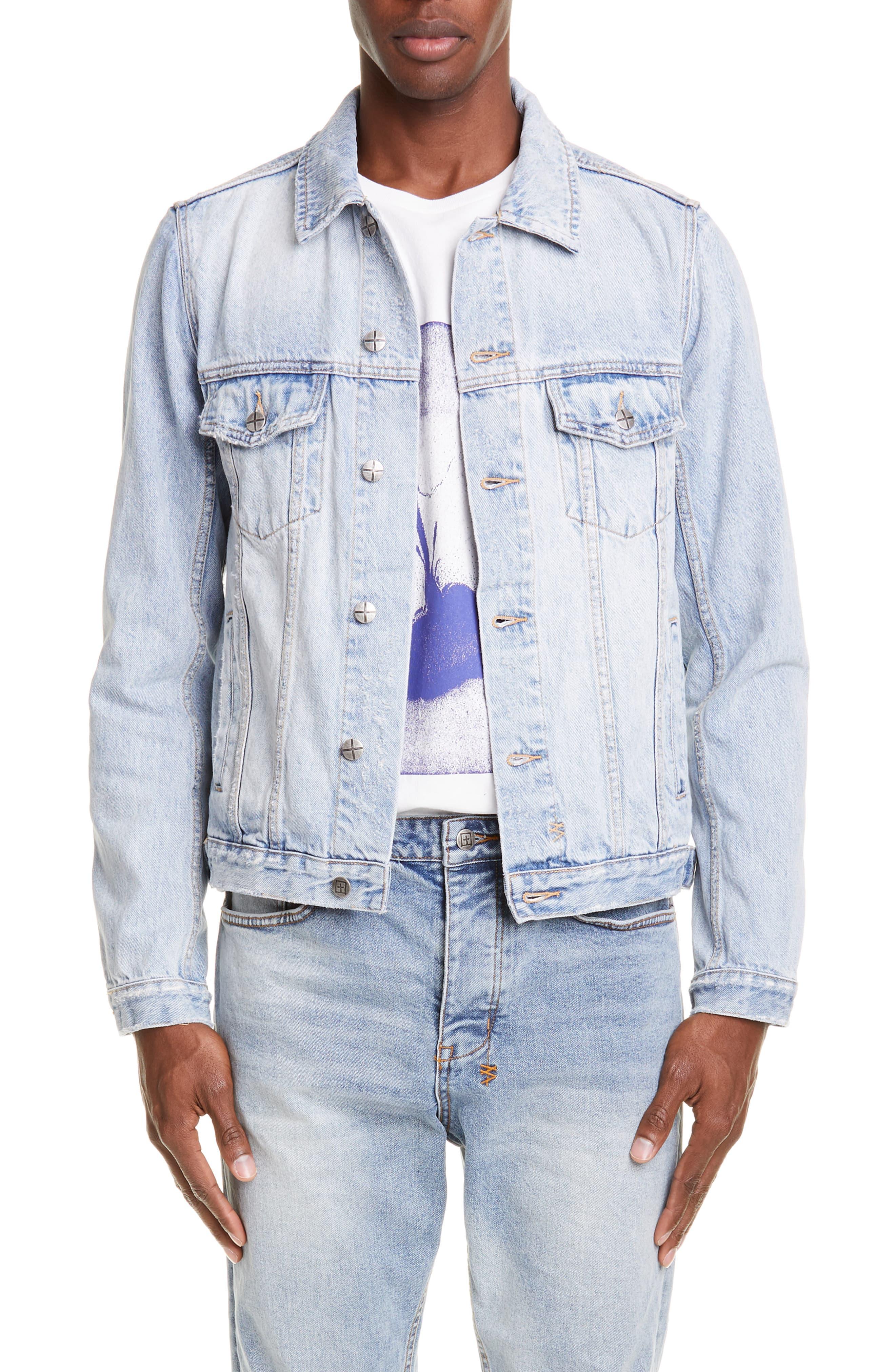 Ksubi Karma Denim Jacket in Blue for Men - Lyst