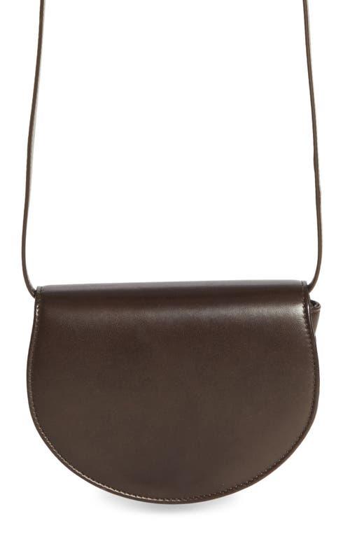 送料関税込♪【The Row】Canteen dark brown crossbody bag The Row | Canteen black crossbody bag | Savannahs