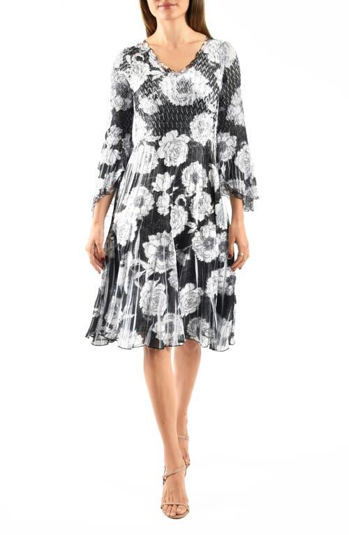 open lace back dress Tiered Chiffon Cocktail Dress - Komarov Clothing Official Site