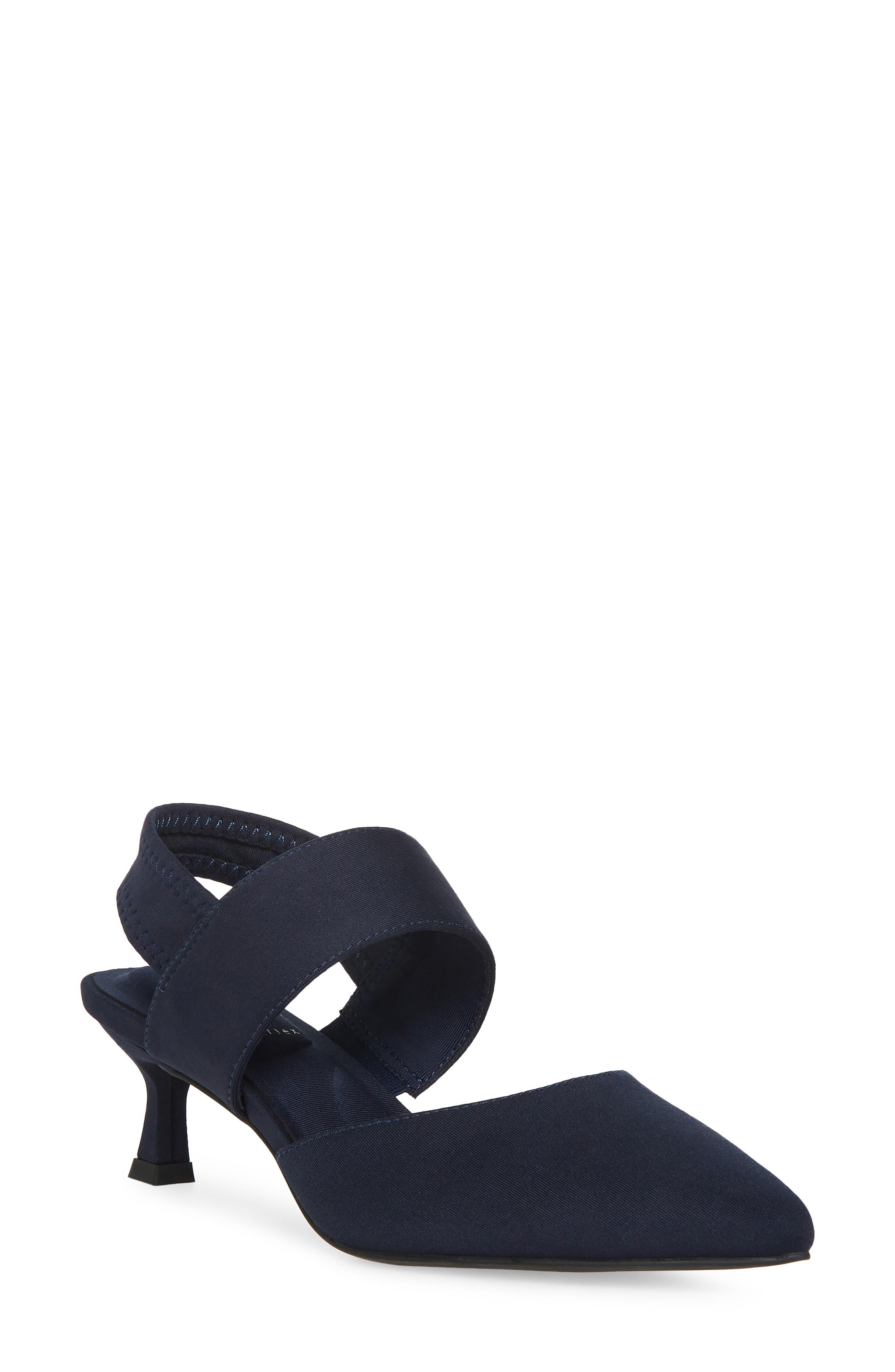 Anne Klein Imani Pointed Toe Pump in Blue Lyst