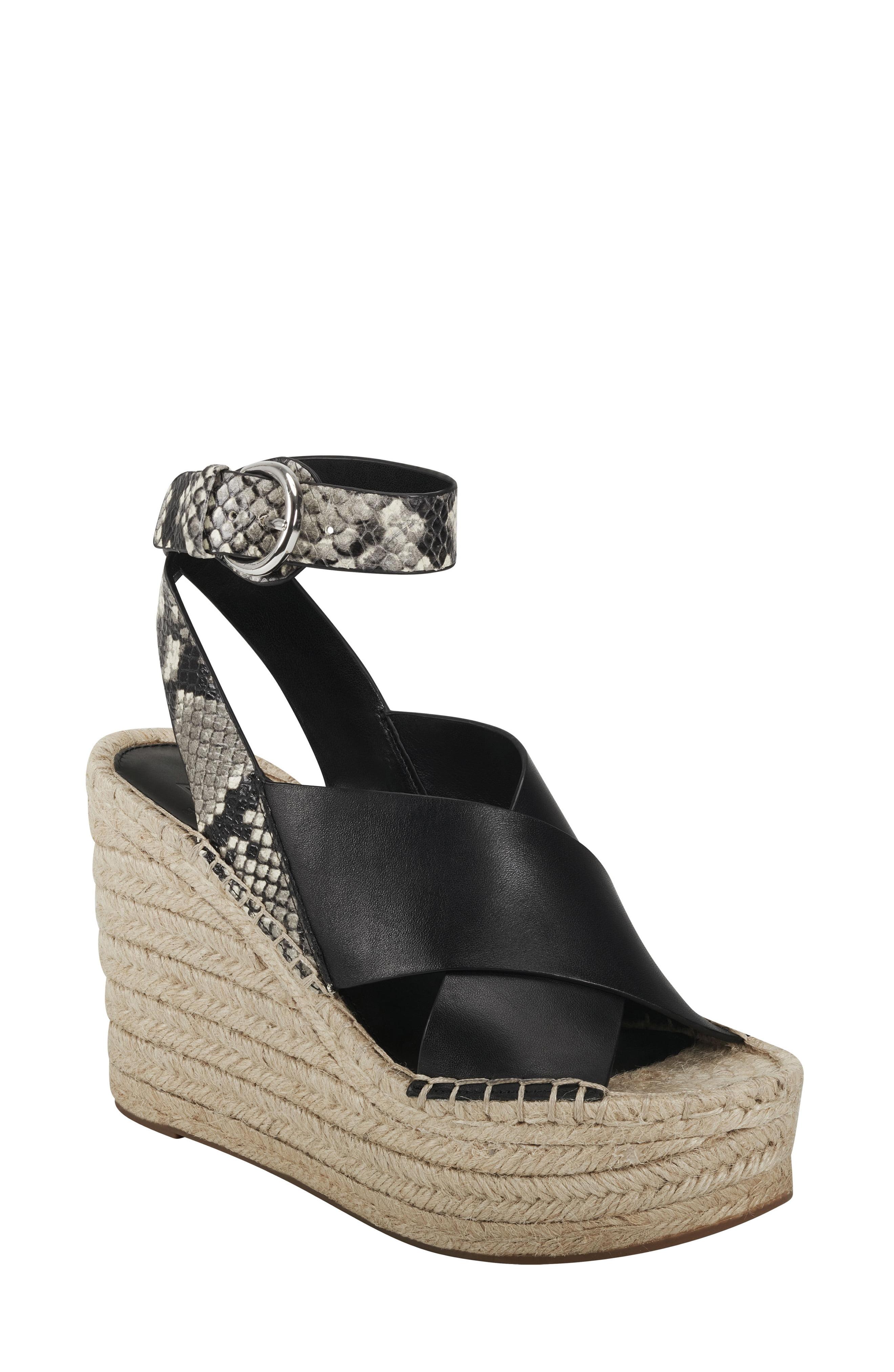 marc fisher black wedges