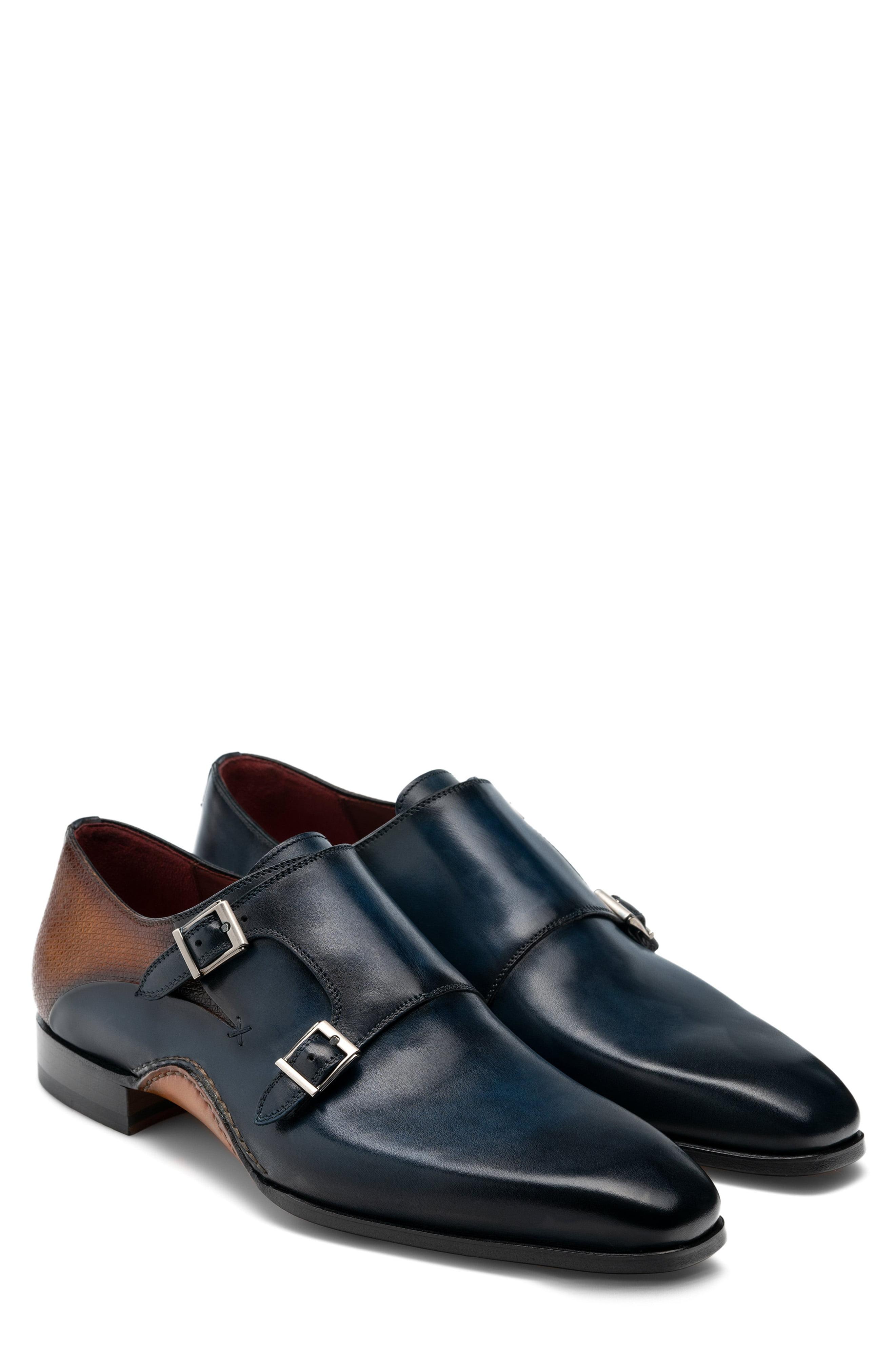 double monk strap magnanni