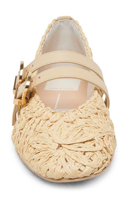 【Dolce Vita】BAYLEE SUNFLOWER フラットシューズ BAYLEE SUNFLOWER BALLET FLATS LT NATURAL MACRAME – Dolce Vita