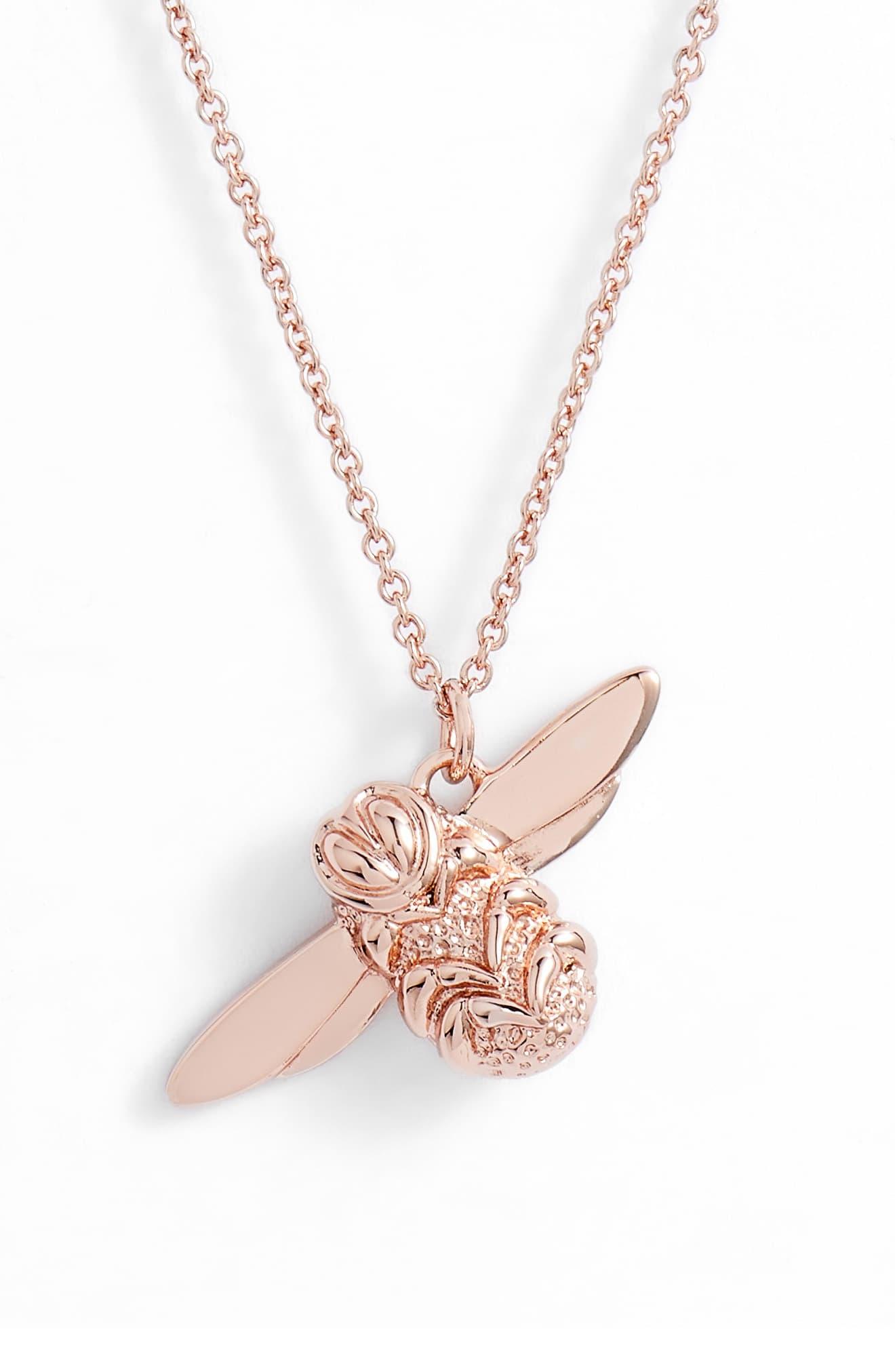 Olivia Burton Rose Quartz Necklace 2025