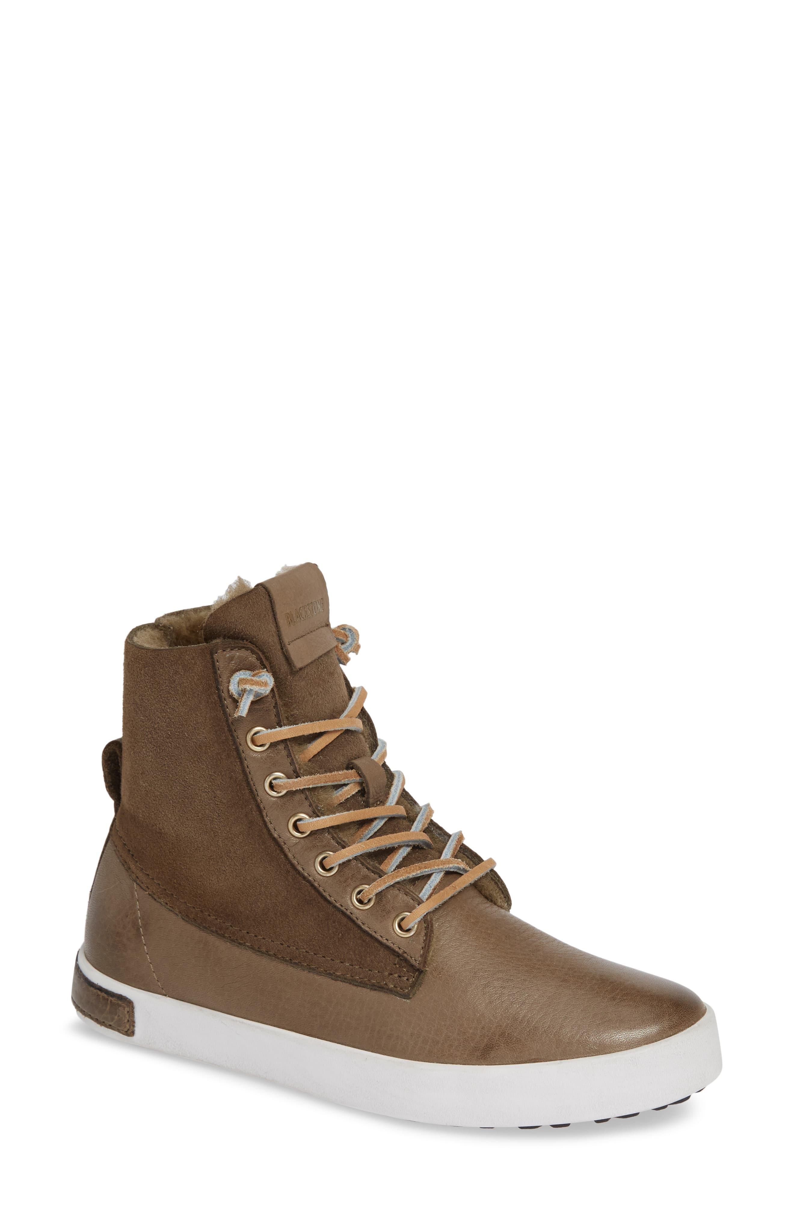 Alternativt forslag Enhed Industriel Blackstone Ql46 Genuine Shearling Lined Sneaker Boot (women) in Brown | Lyst