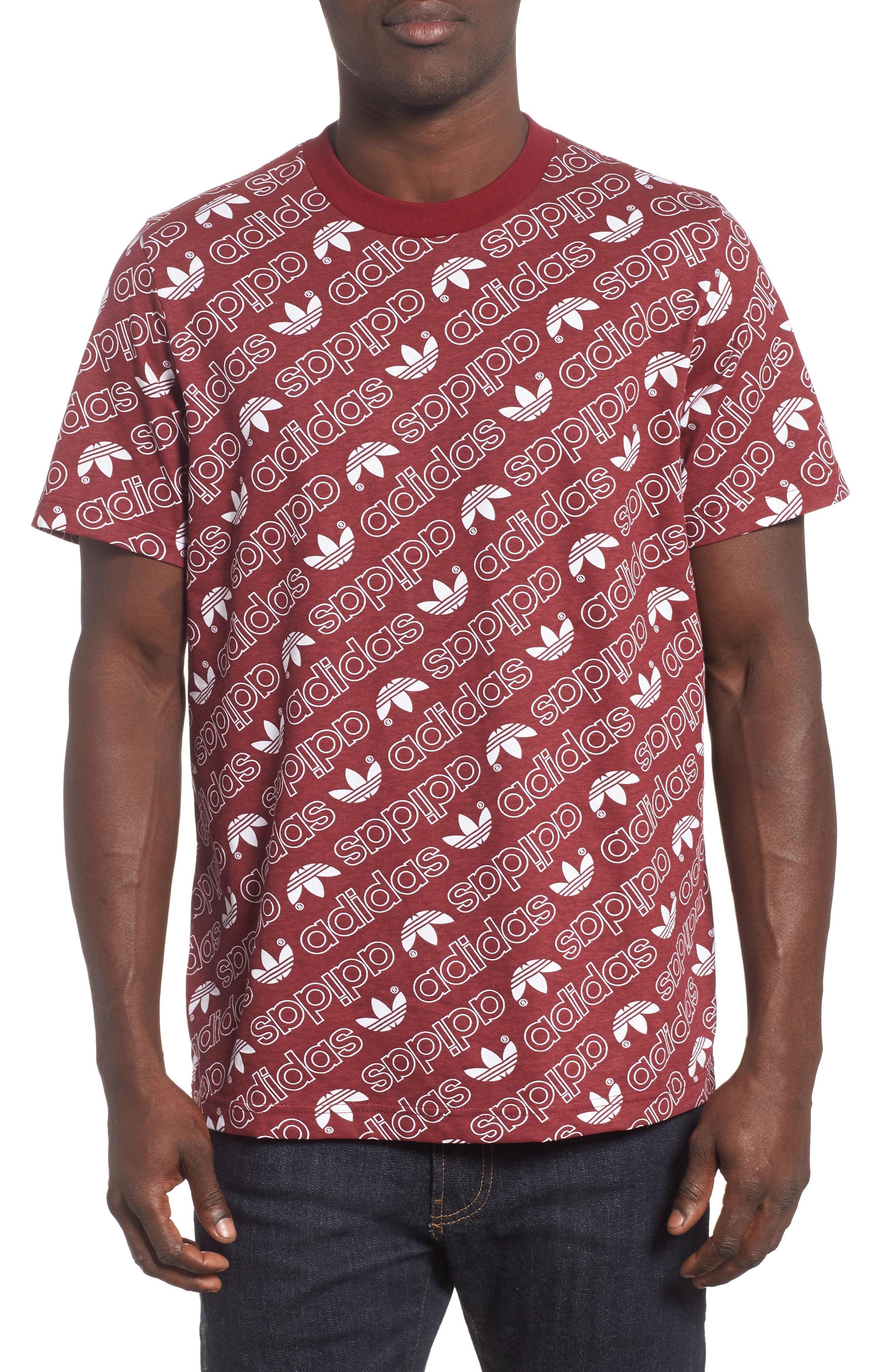 adidas monogram all over print
