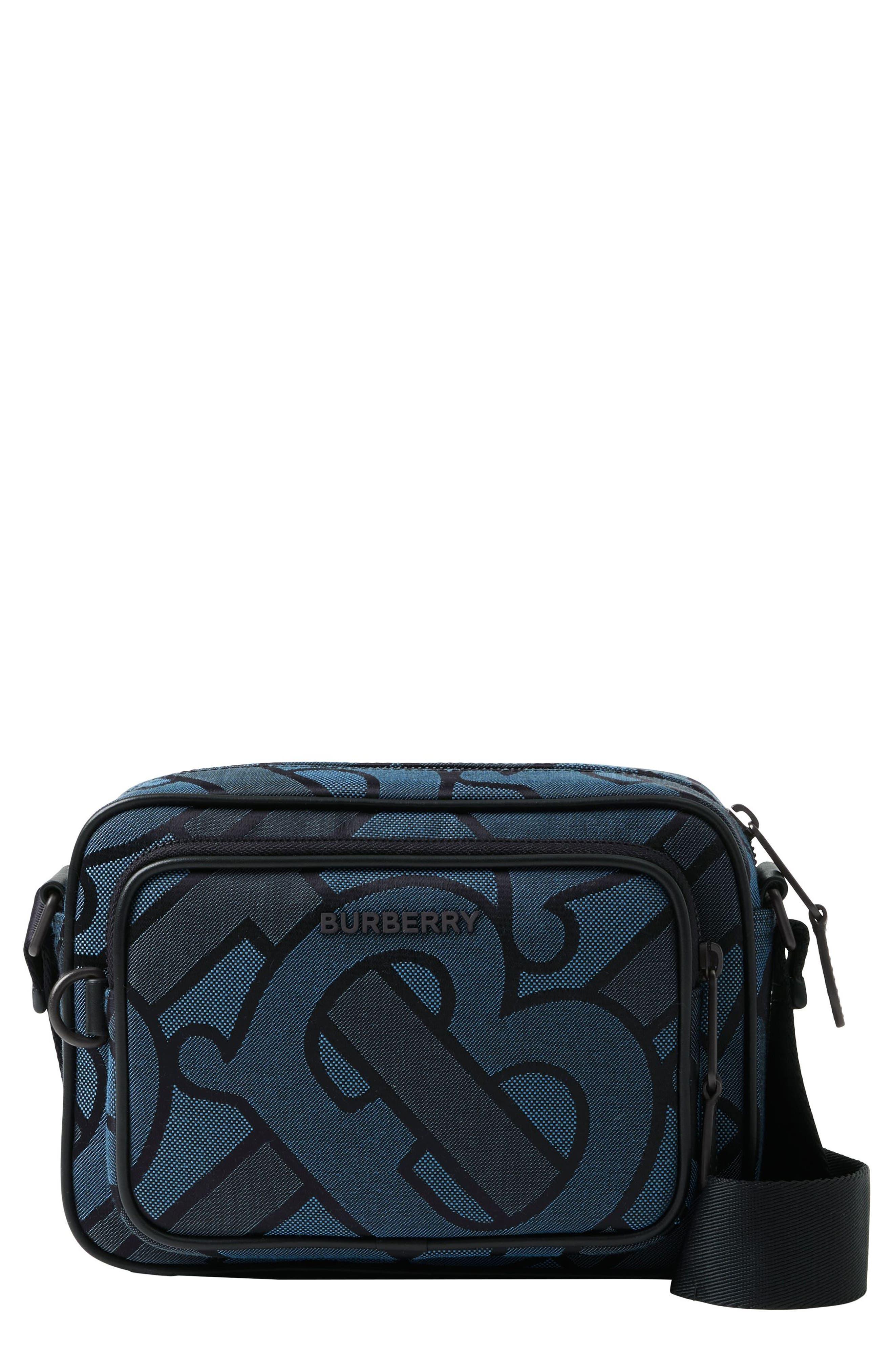 Burberry Paddy Tb Monogram Crossbody Bag in Blue for Men Lyst