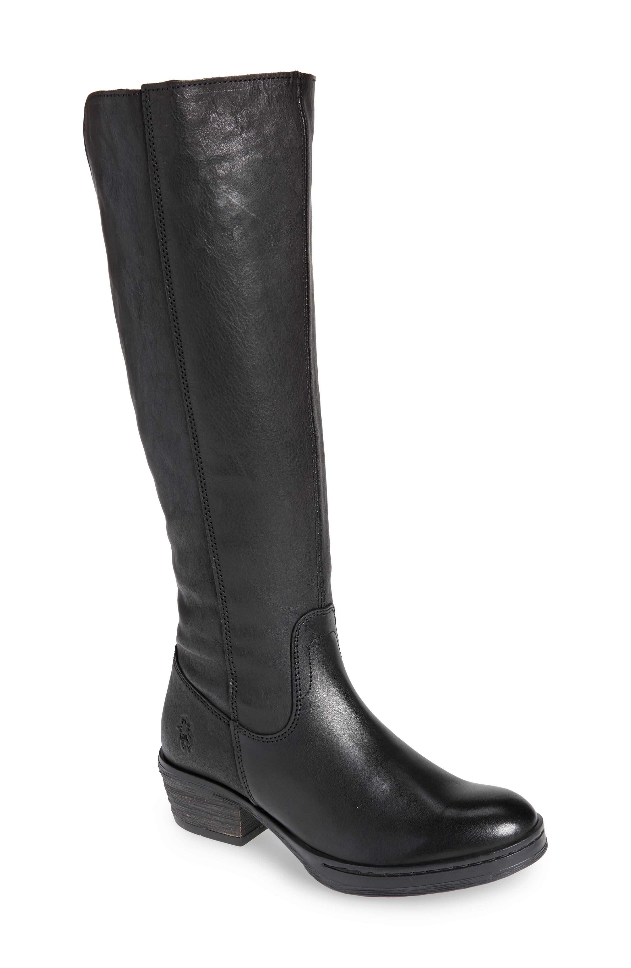 Fly London Chom Tall Boot in Black - Lyst