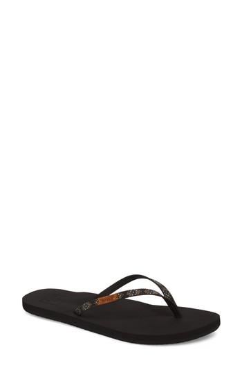 reef slim ginger flip flops