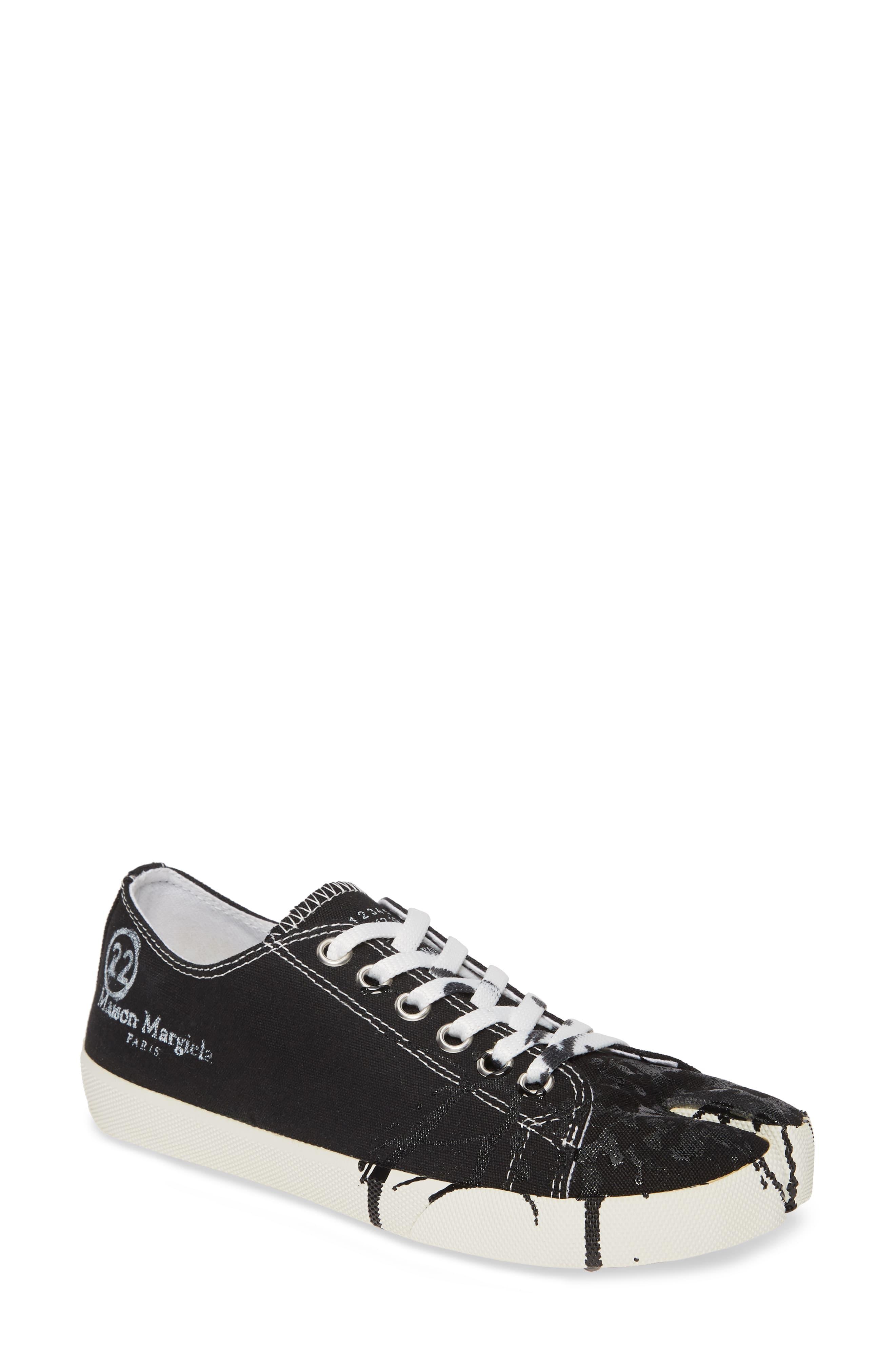 margiela tabi canvas sneakers