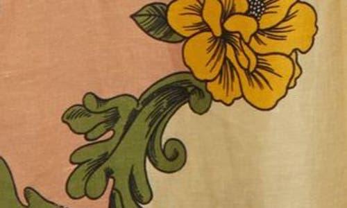 FARM Rio Delicate Flower Arabesques Linen Midi Dress in Yellow | Lyst FARM Rio Delicate Flower Arabesques Linen Midi Dress in Yellow | Lyst