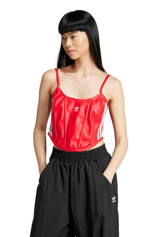 Shop adidas Firebird Pleather Corset IY7317 black | SNIPES USA