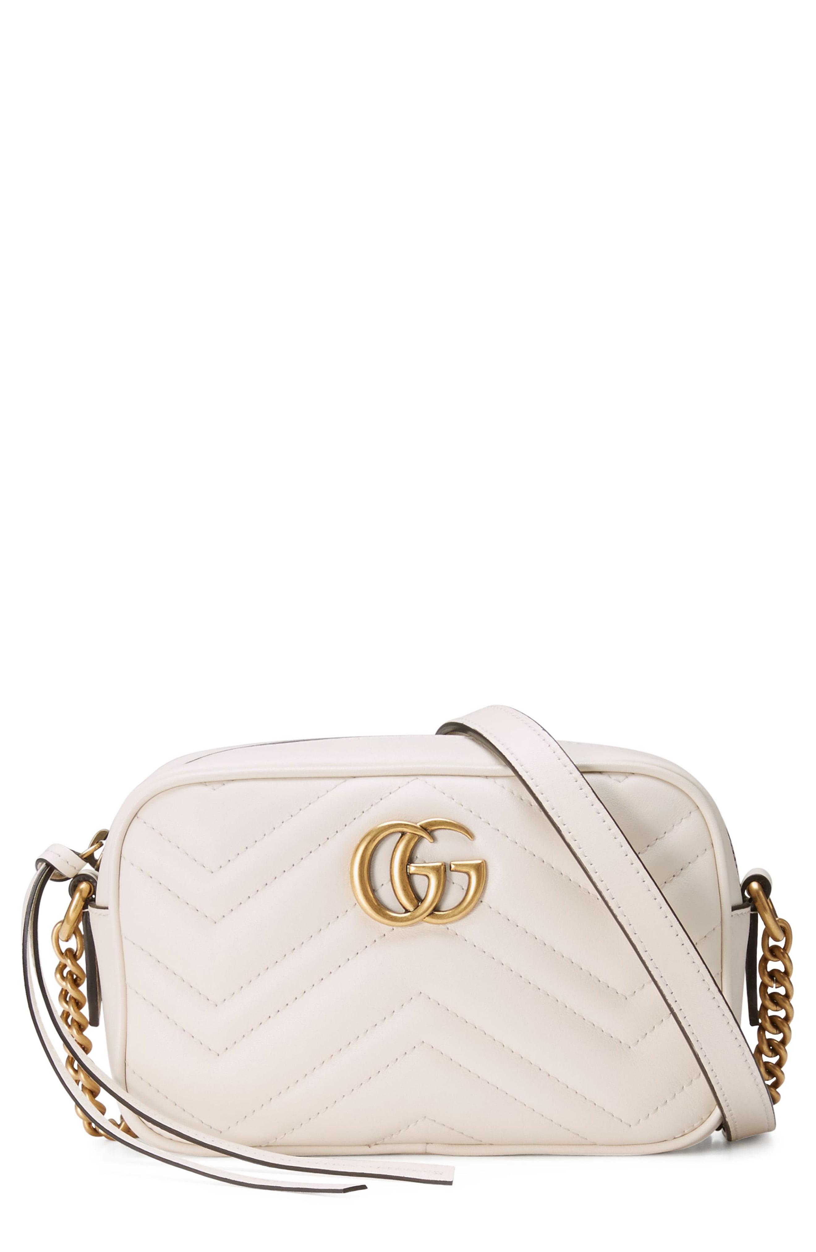gucci marmont matelassé leather shoulder bag