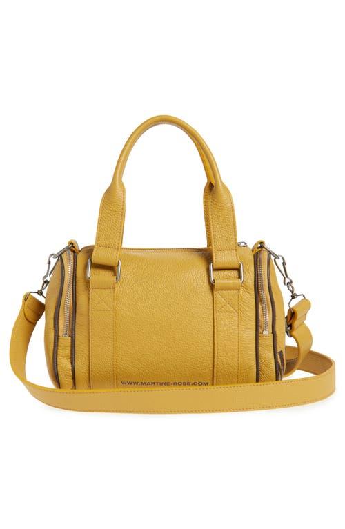 Martine Rose Galaxy Leather Top Handle Bag in Yellow for Men | Lyst
