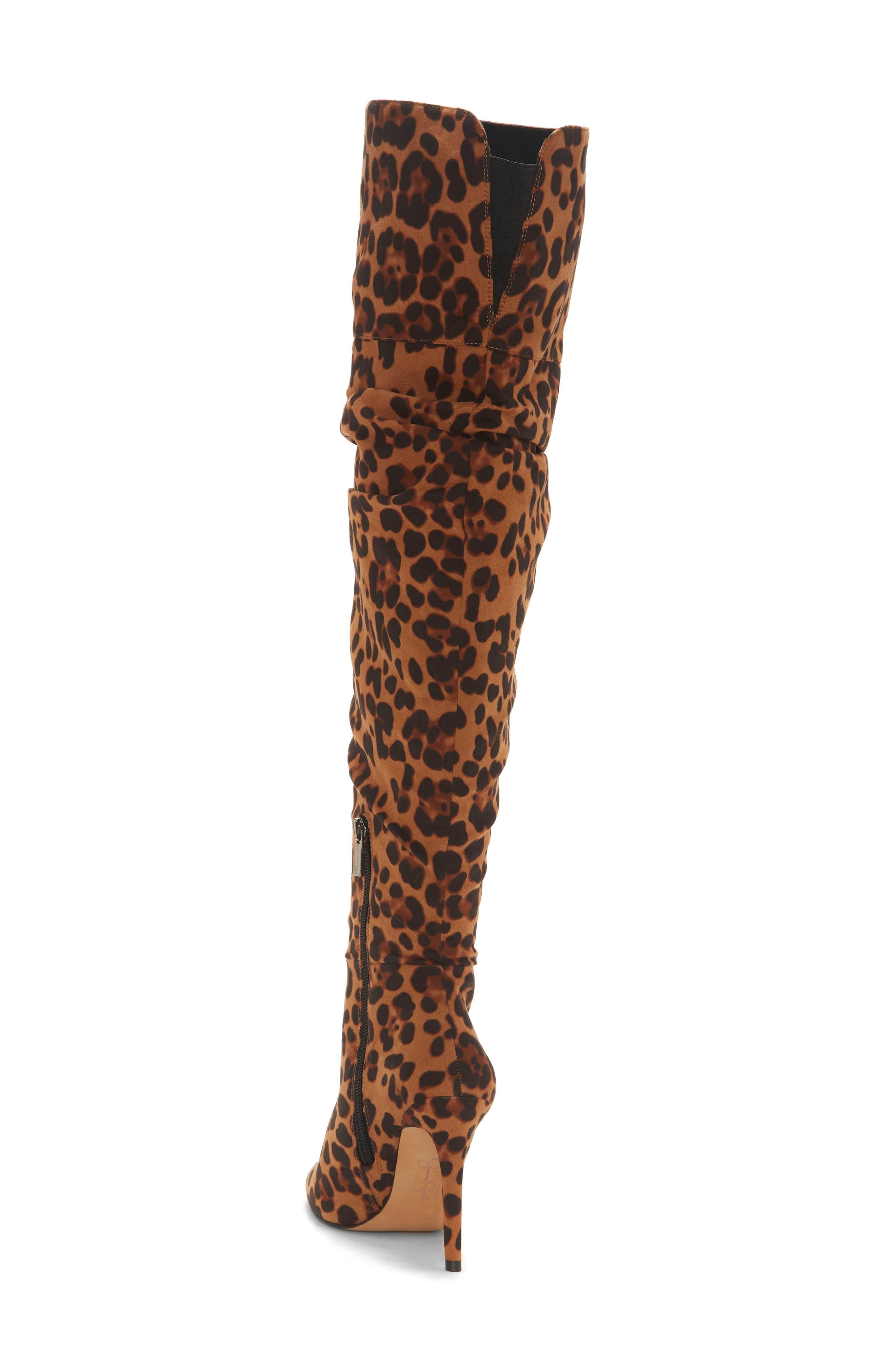 jessica simpson leopard print boots