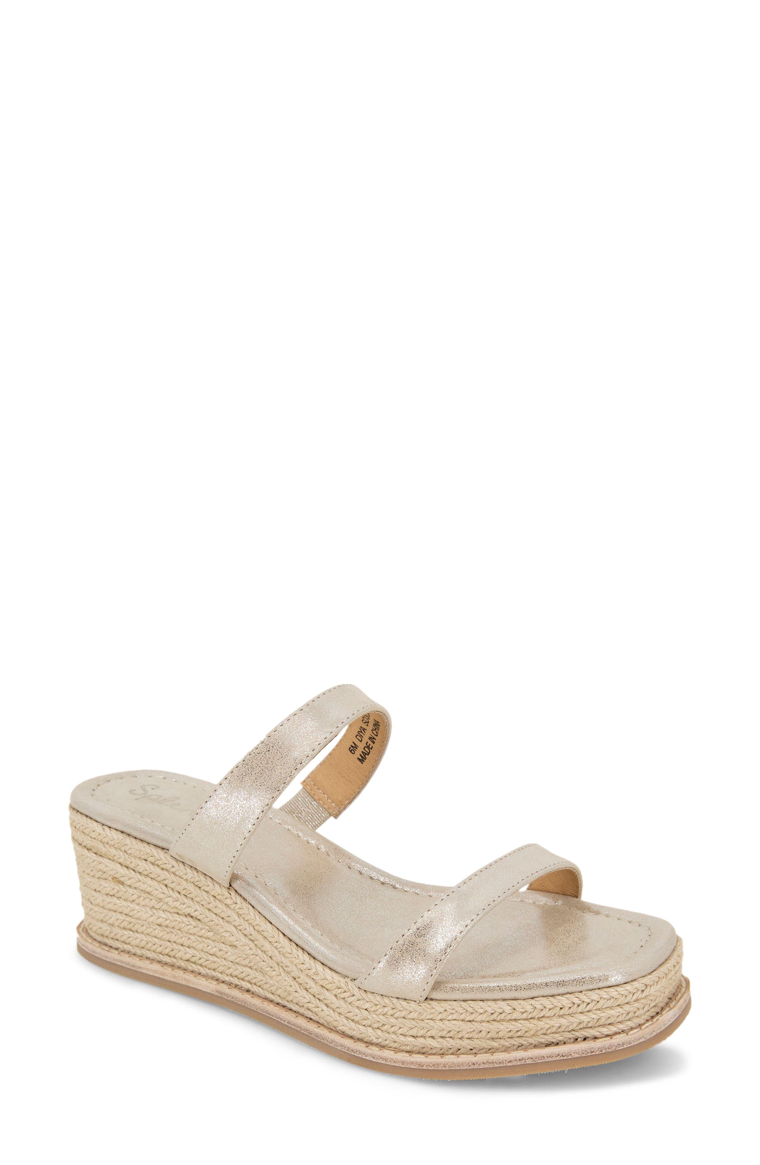 Splendid Diya Espadrille Platform Wedge Slide Sandal Lyst