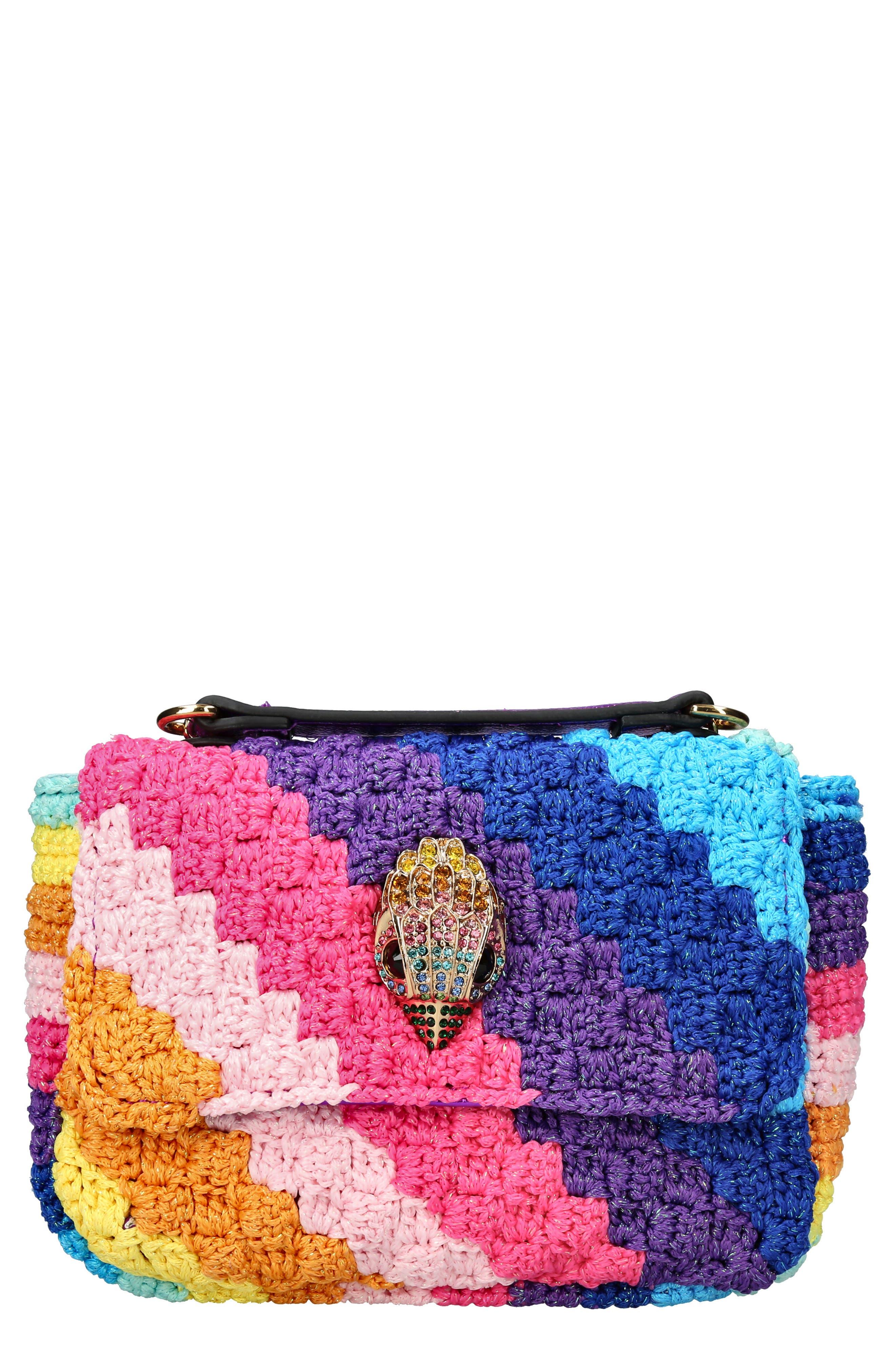 Kurt Geiger Medium Kensington Crochet Convertible Shoulder Bag Lyst