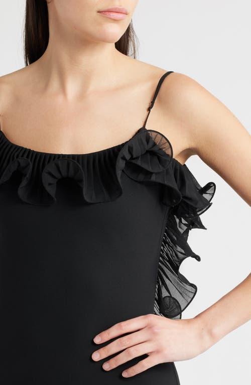 delfi collective delina ruffled open-back maxi dress Delina Gown