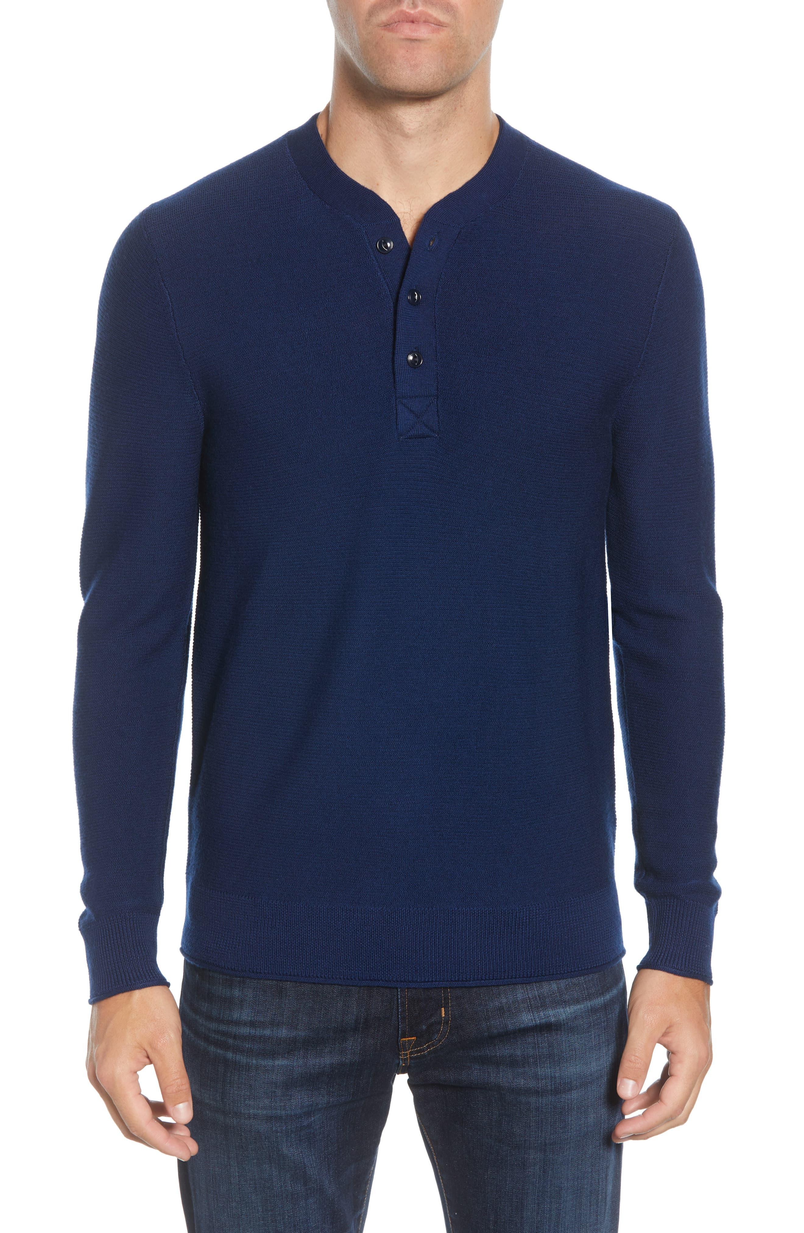 merino henley mens
