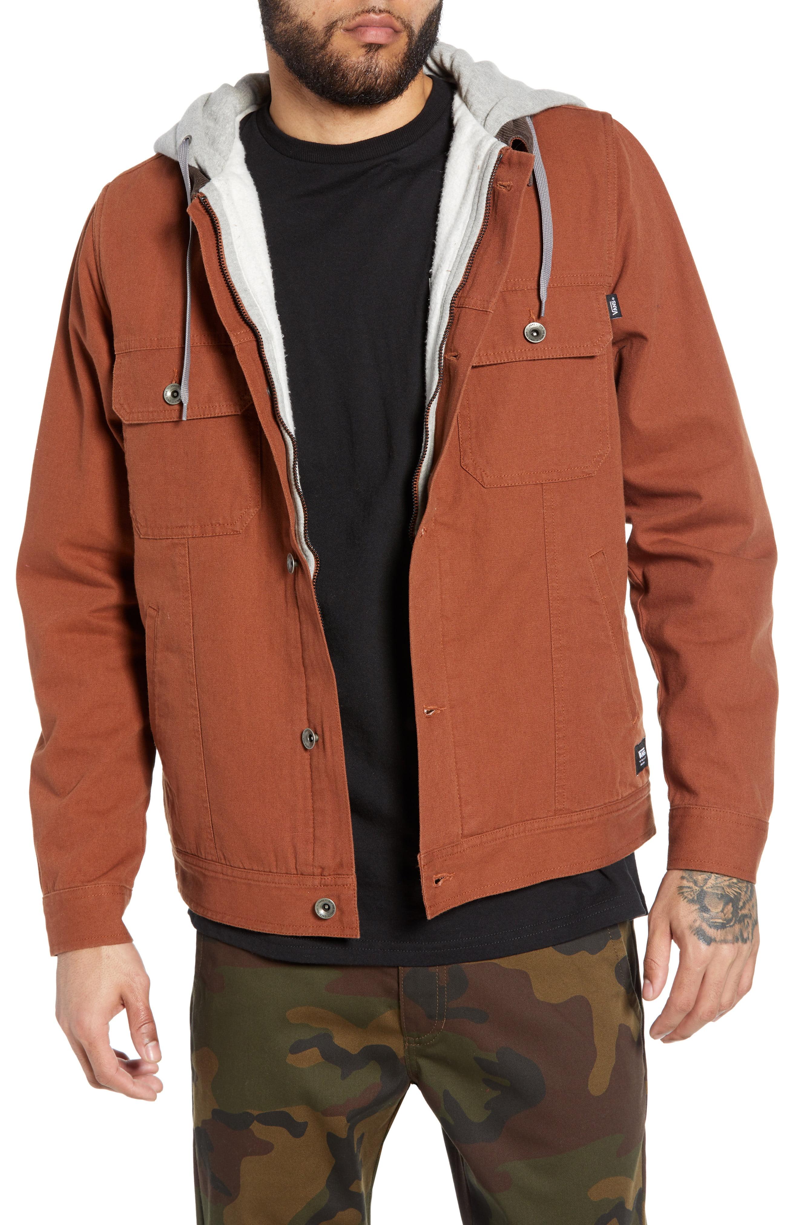 vans precept hooded jacket