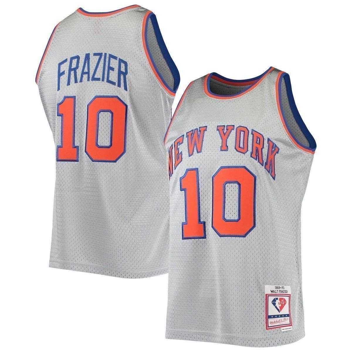 Mitchell & Ness Walt Frazier 1972-73 Authentic Jersey New York Knicks