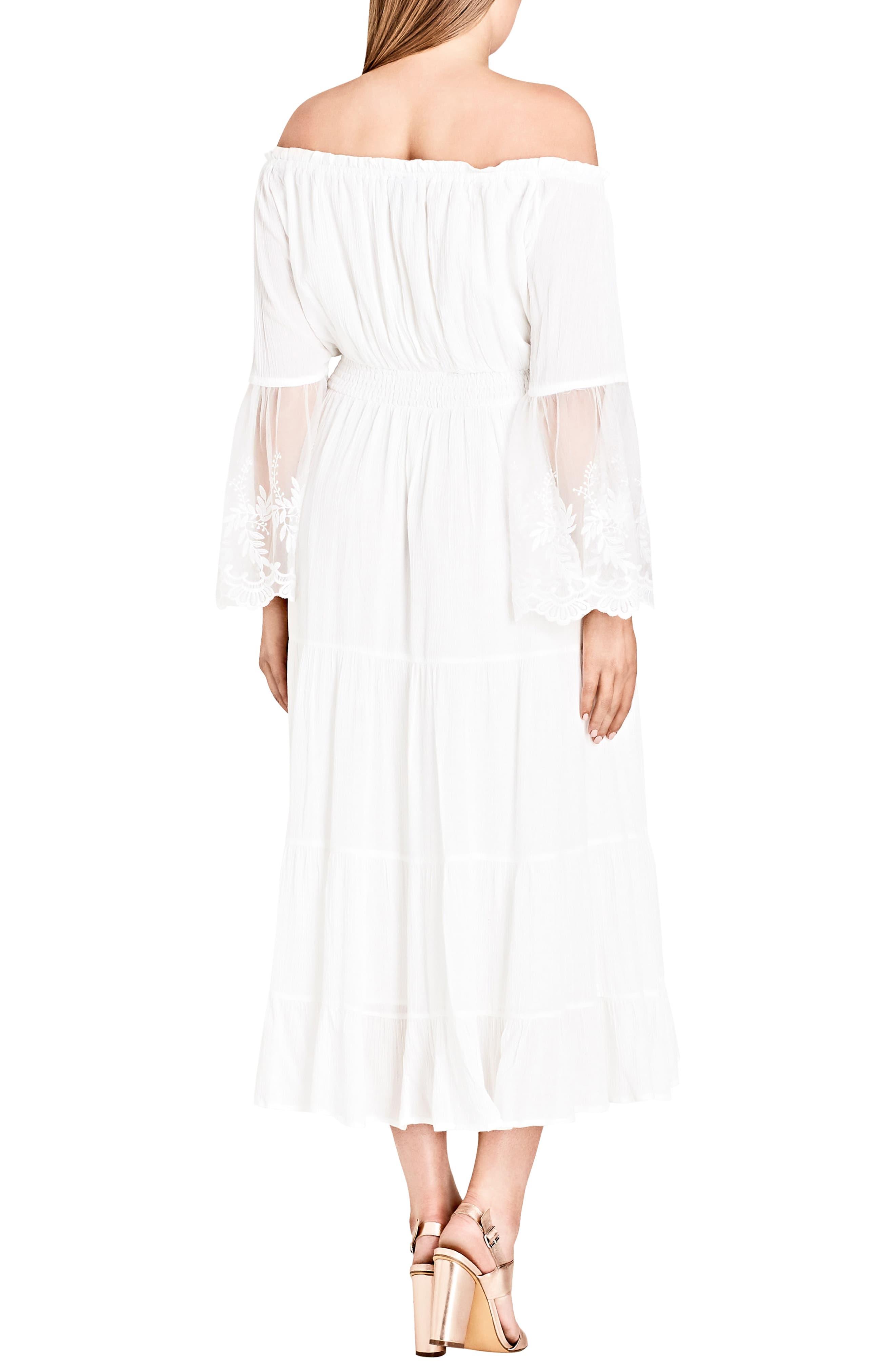 city chic ethereal maxi dress