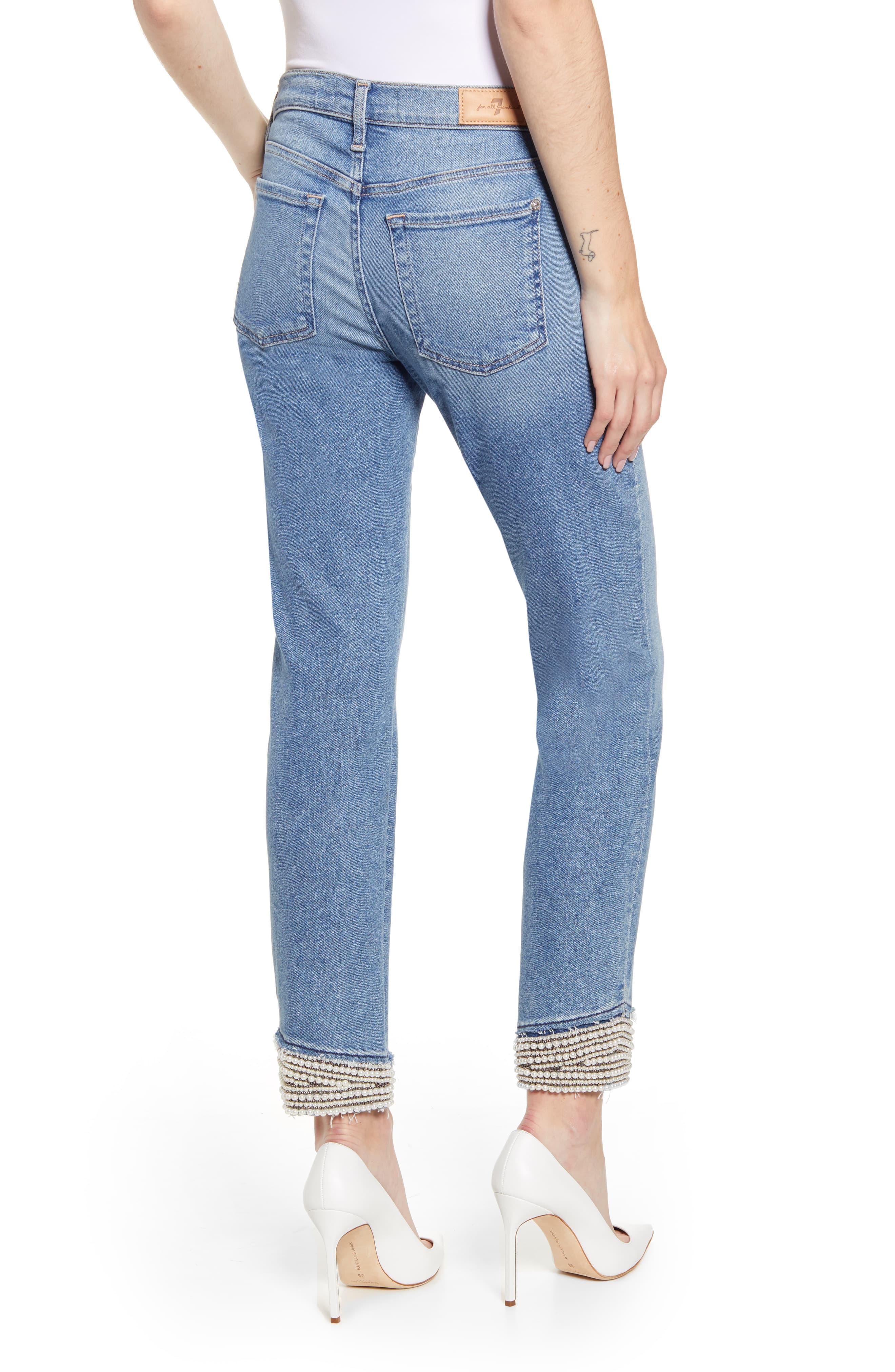 7 for all mankind pearl jeans