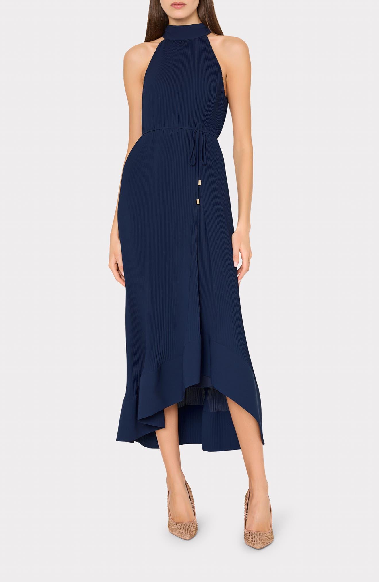 milly spliced asymmetrical midi dress Dresses for Women Urban outfitters