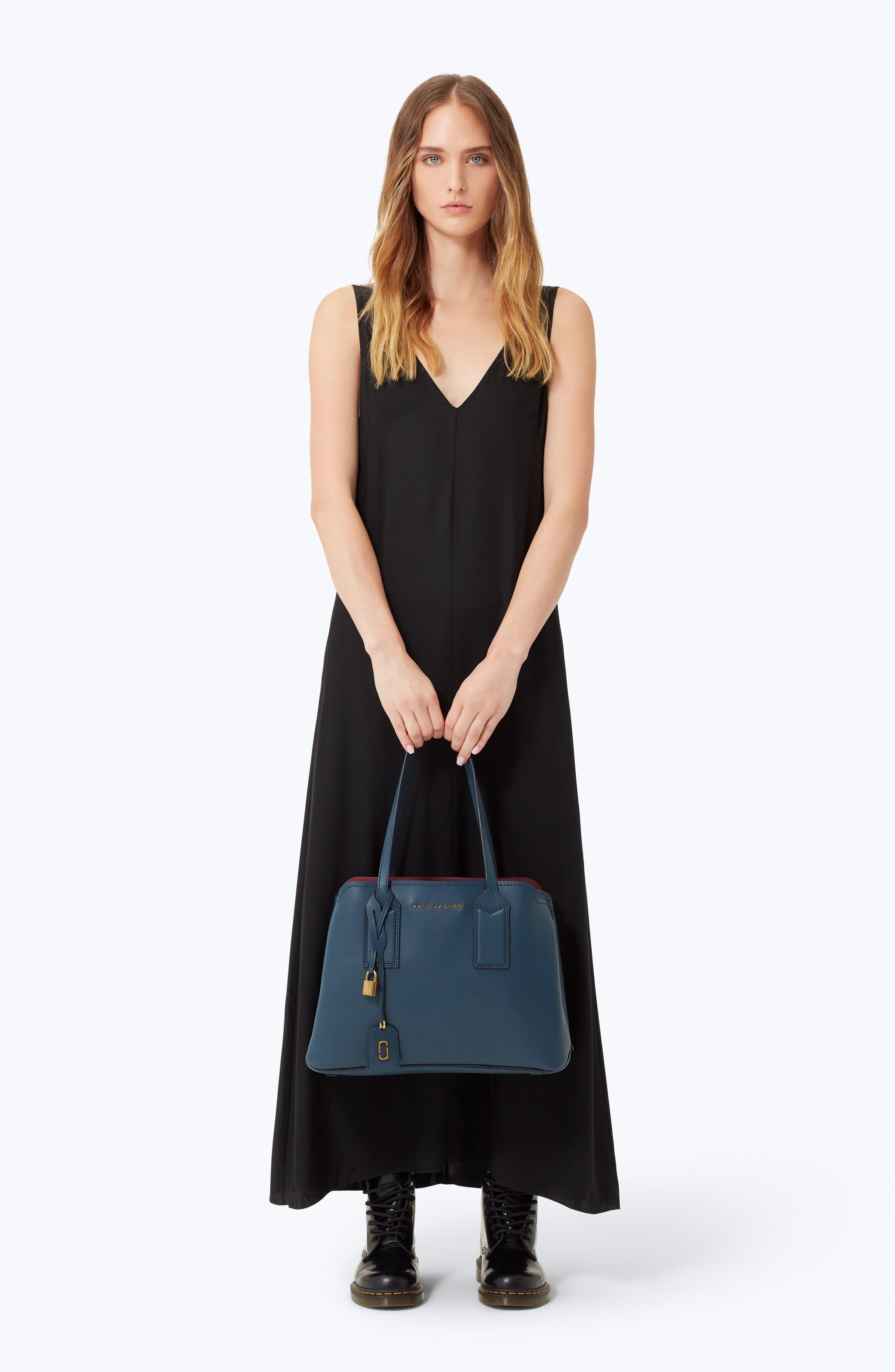 Marc Jacobs The Editor Pebbled Leather Tote Shoulder Bag Retail $495